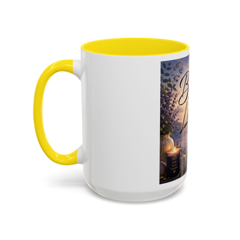 Believe Without Limits Coffee Mug — Inspirational Motivational Ceramic Mug (11/15oz)
