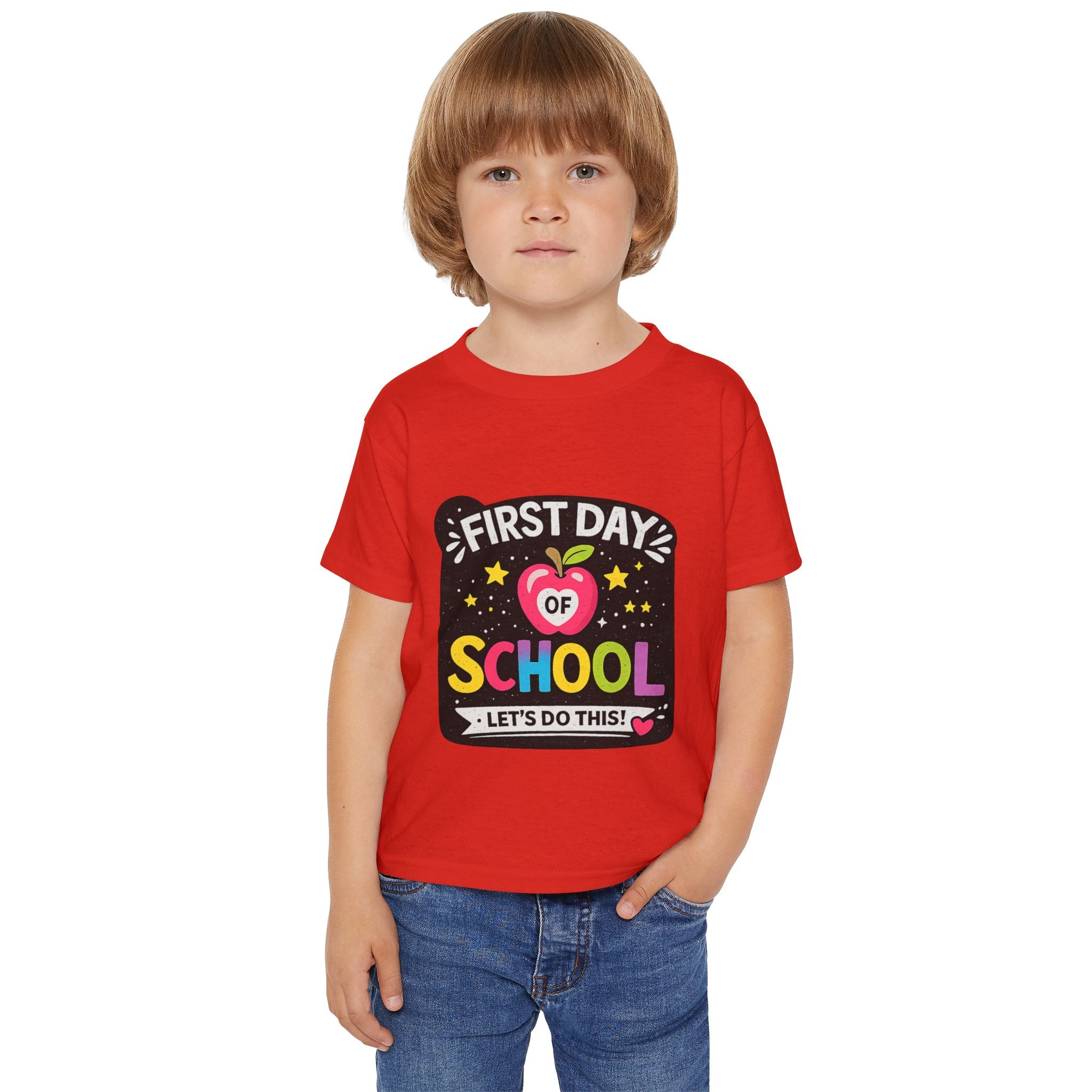 First Day of School Toddler T-Shirt — "Let's Do This!" Back-to-School Tee