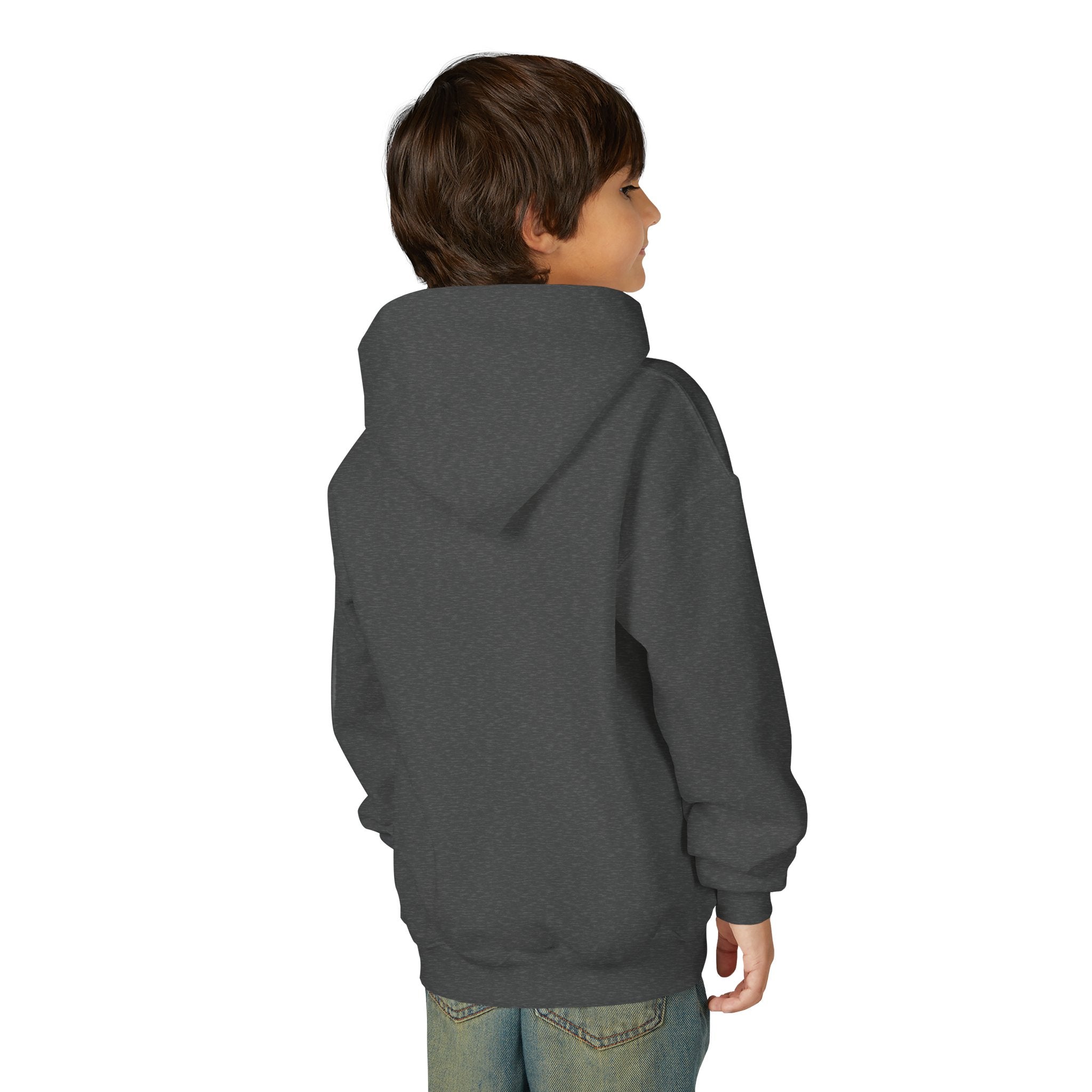 Youth Hoodie — “100 Days of School” Colorful Smiley Daisy Celebration