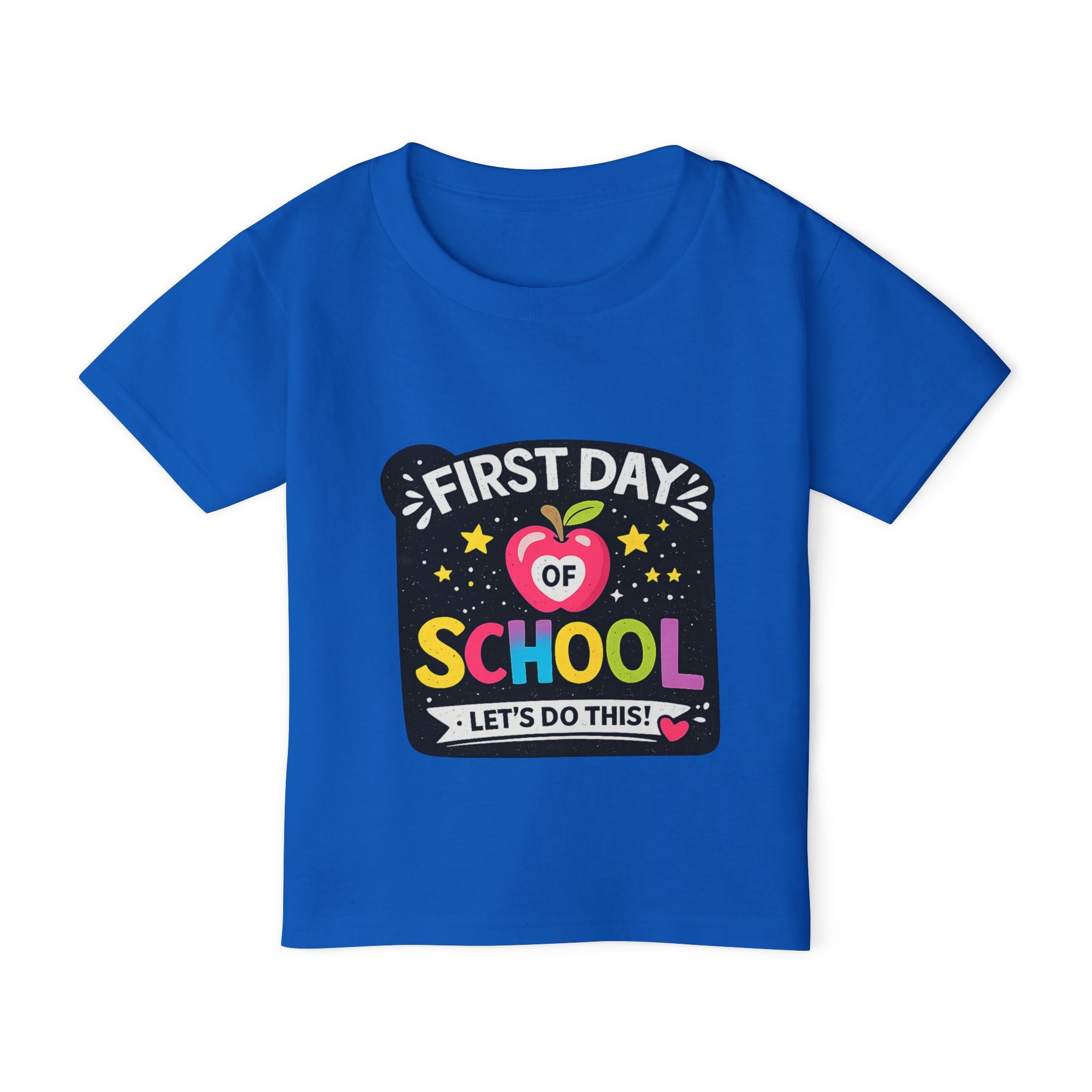 First Day of School Toddler T-Shirt — "Let's Do This!" Back-to-School Tee