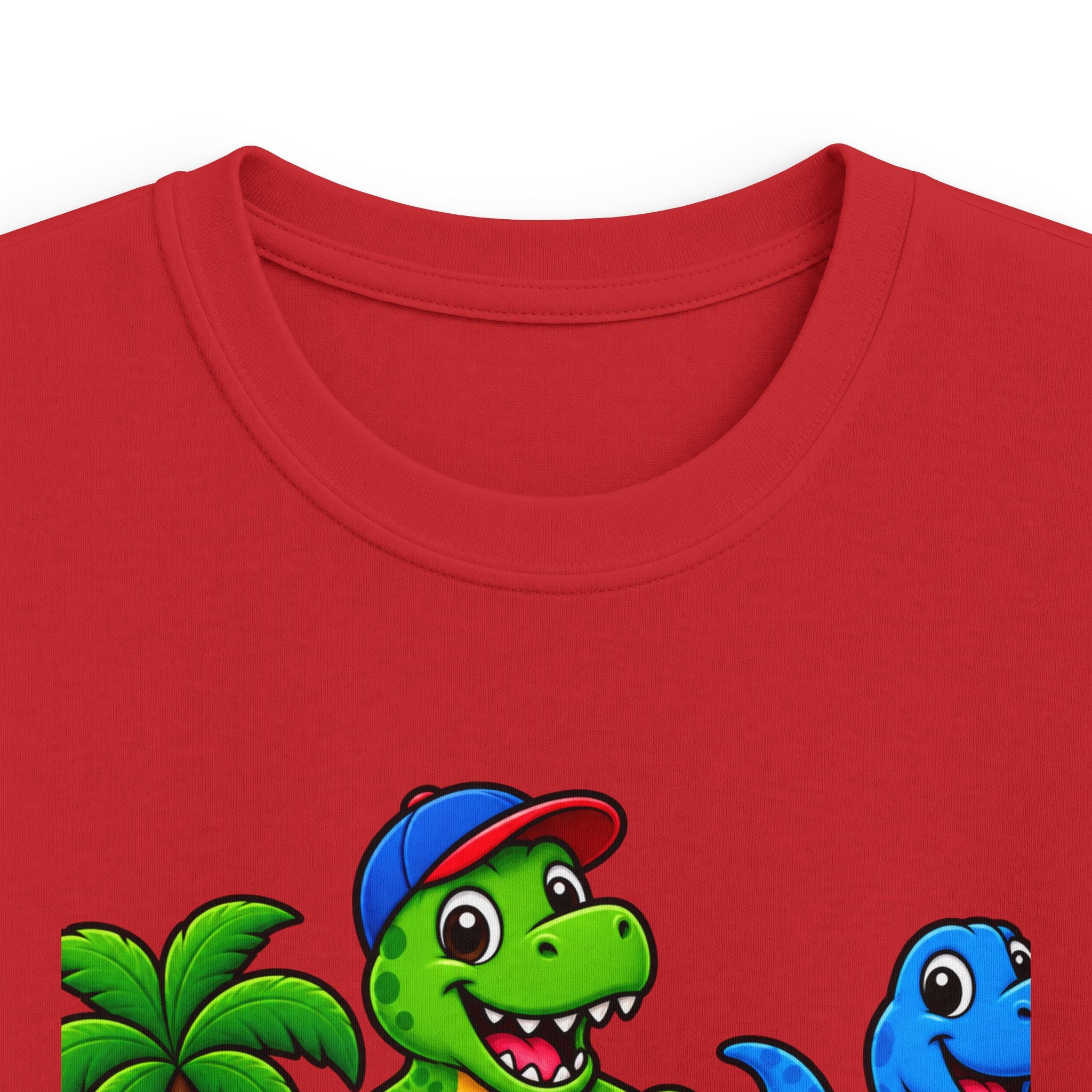 100 Days of School Kids Tee — Cute Dinosaur Celebration Shirt for Preschool & Elementary