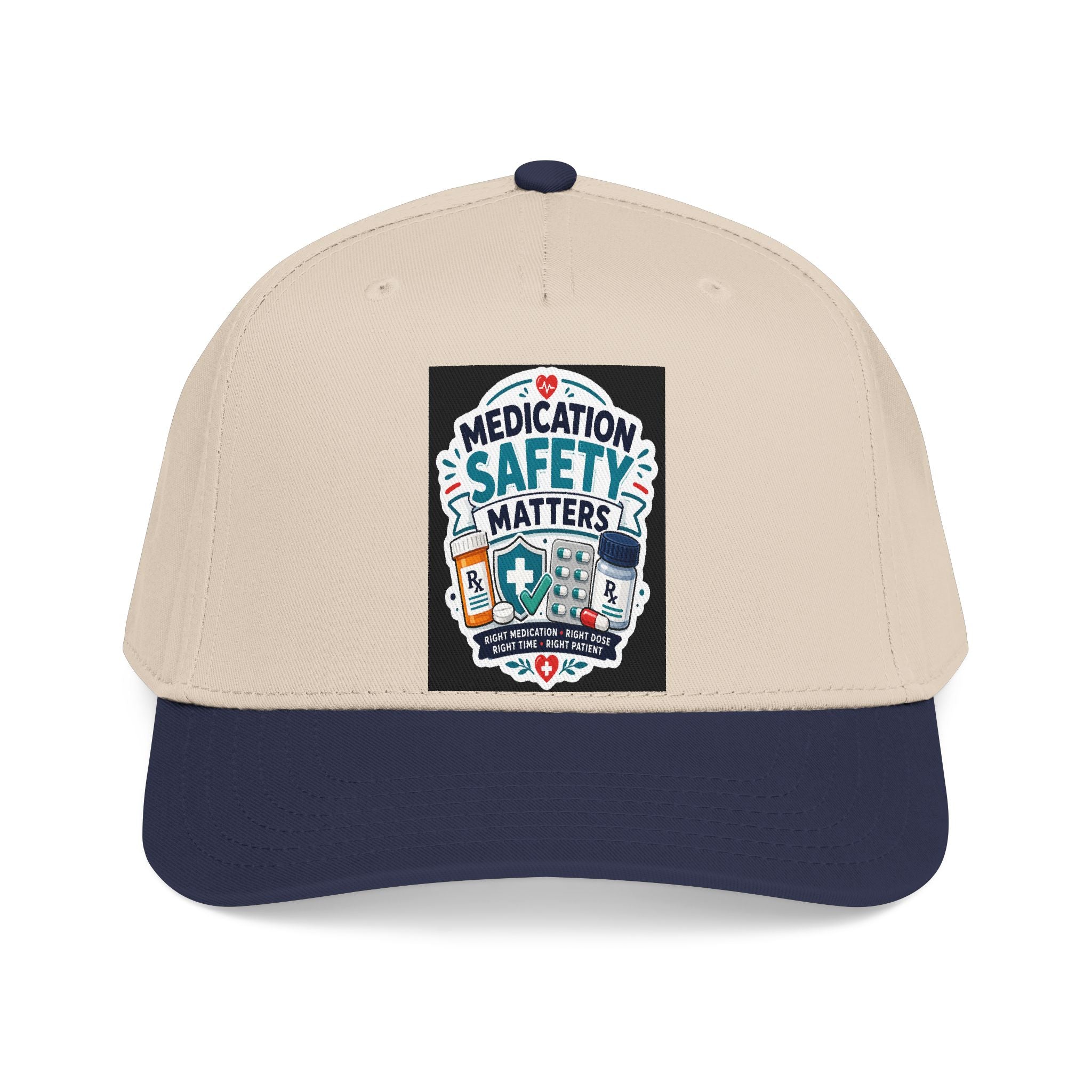 Medication Safety Matters Baseball Cap - Pharmacy & Nurse Awareness Hat