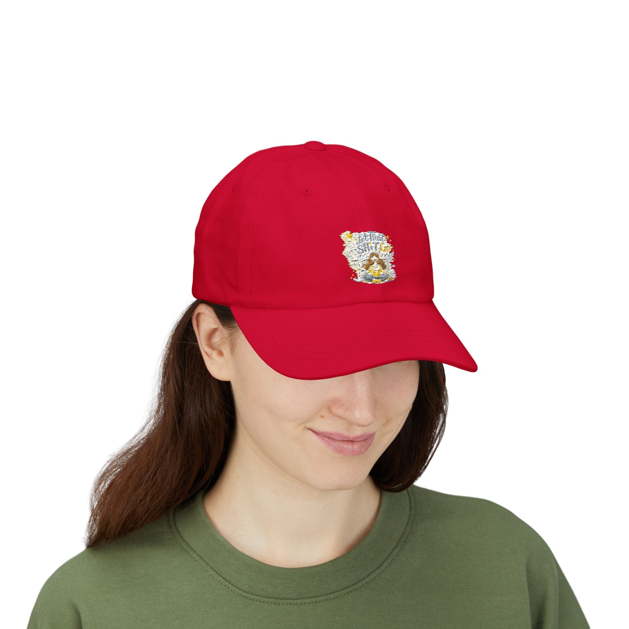Dad Cap — "Best Mom & Dad" Cute Family Cartoon Baseball Hat