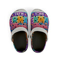 Kids "Team Mermaid Magic" EVA Foam Clogs — Colorful Waterproof Beach Shoes