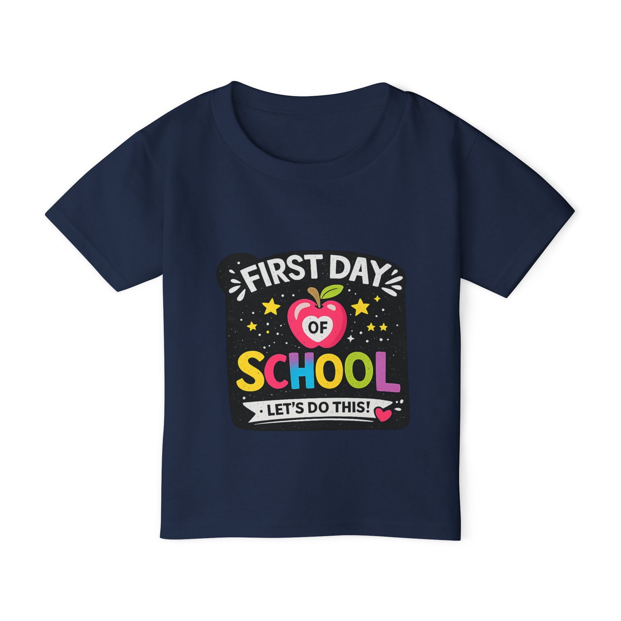 First Day of School Toddler T-Shirt — "Let's Do This!" Back-to-School Tee
