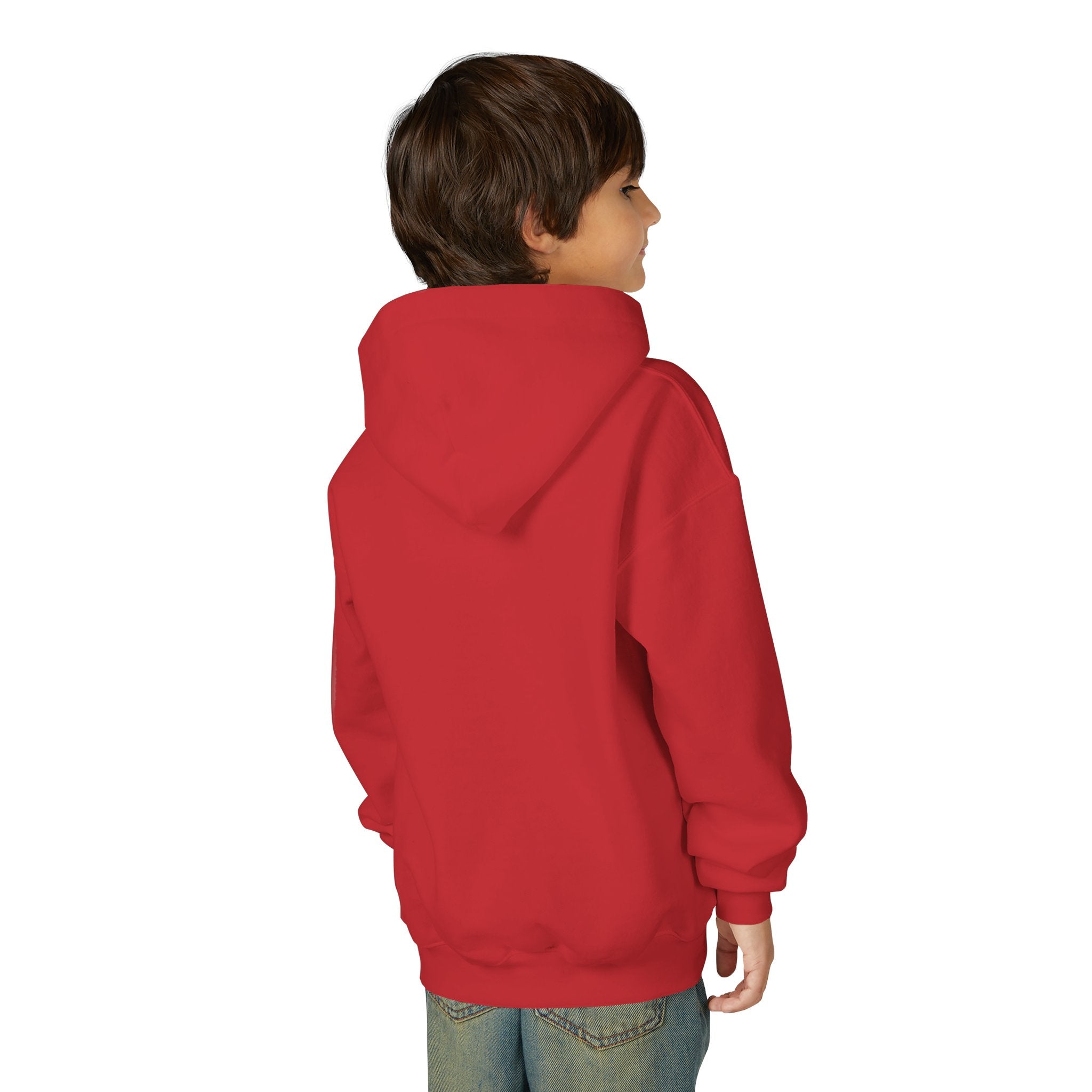 Youth Hoodie — “100 Days of School” Colorful Smiley Daisy Celebration