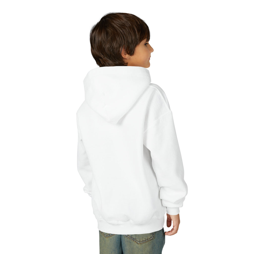Youth Hoodie — “100 Days of School” Colorful Smiley Daisy Celebration