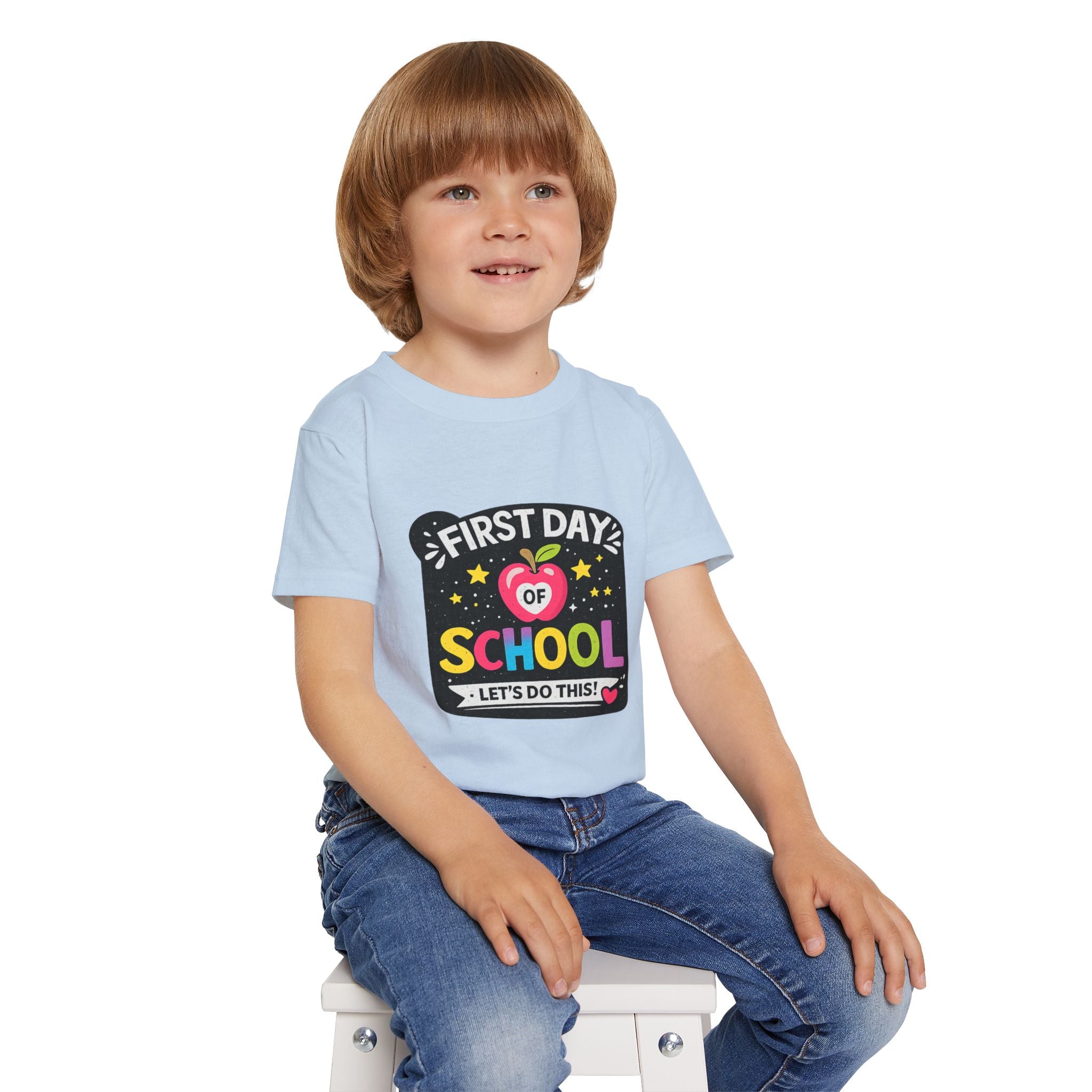 First Day of School Toddler T-Shirt — "Let's Do This!" Back-to-School Tee