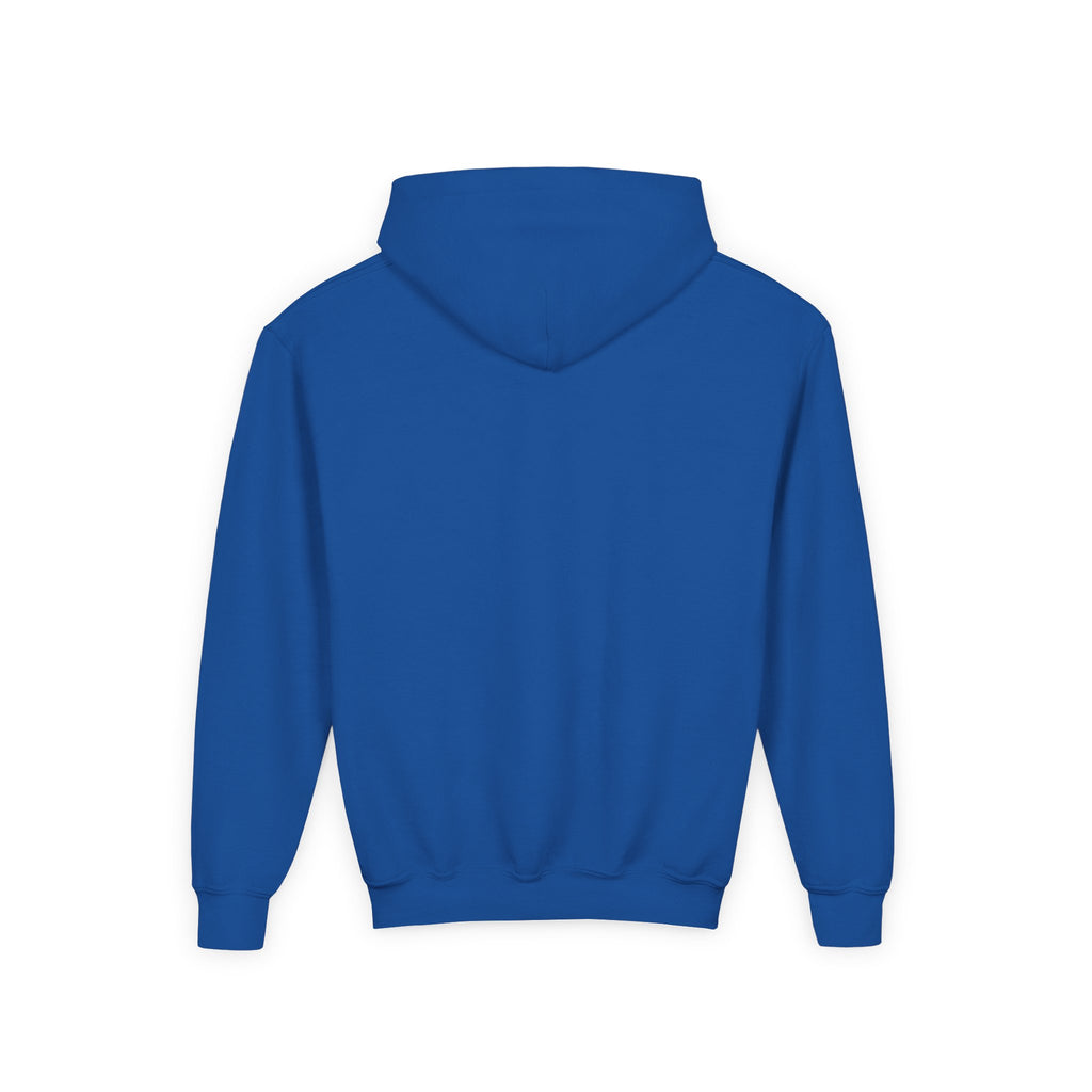 Youth Hoodie — “100 Days of School” Colorful Smiley Daisy Celebration