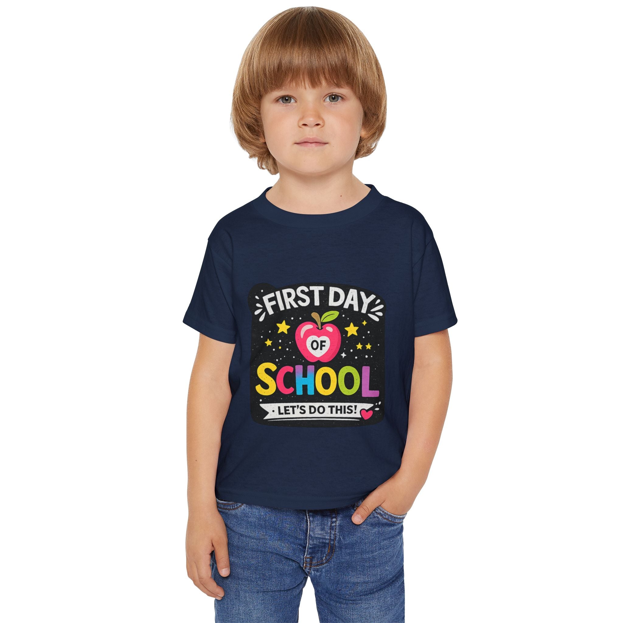 First Day of School Toddler T-Shirt — "Let's Do This!" Back-to-School Tee