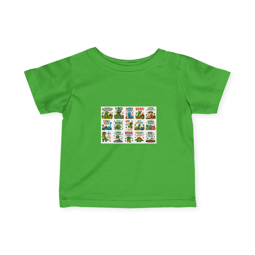Infant Tee — Colorful Alphabet Animal Blocks Baby T-Shirt
