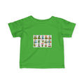 Infant Tee — Colorful Alphabet Animal Blocks Baby T-Shirt