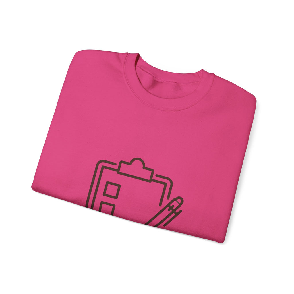 Checklist Crewneck Sweatshirt — Minimal Planner Icon Pullover
