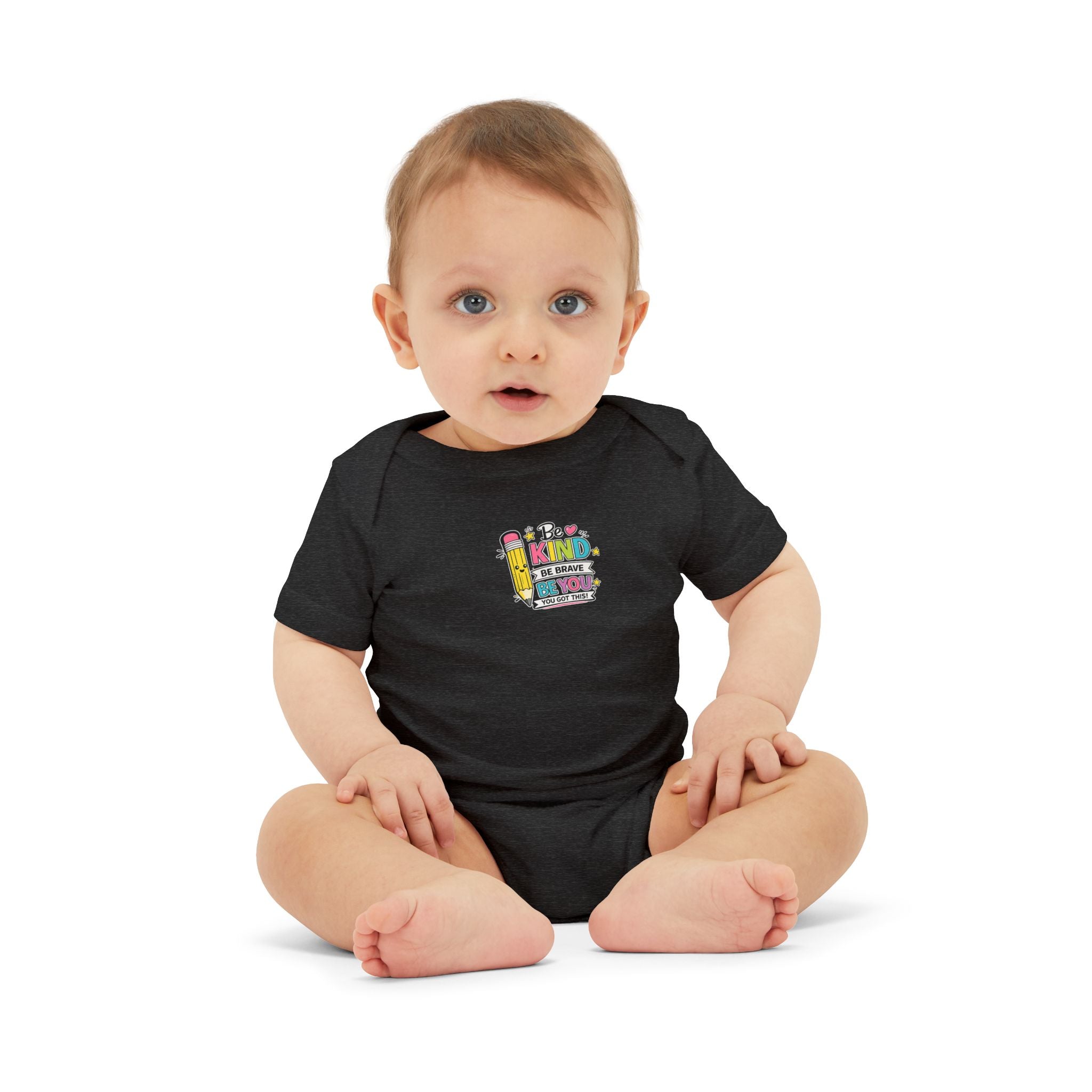 Infant Onesie - Colorful Stacked Books "Read to Me" Baby Bodysuit