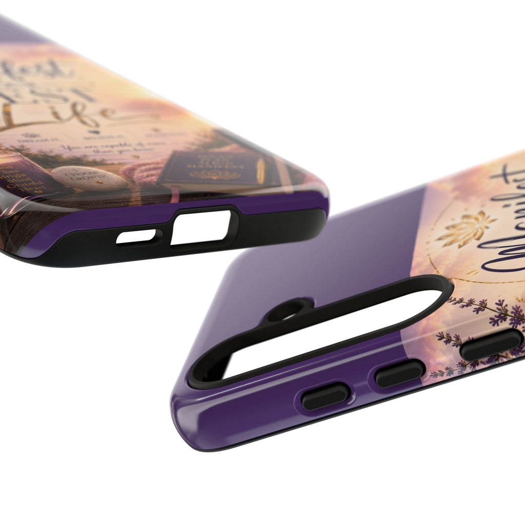 Manifest Your Best Life Phone Case — Inspirational Spiritual Protective Cover