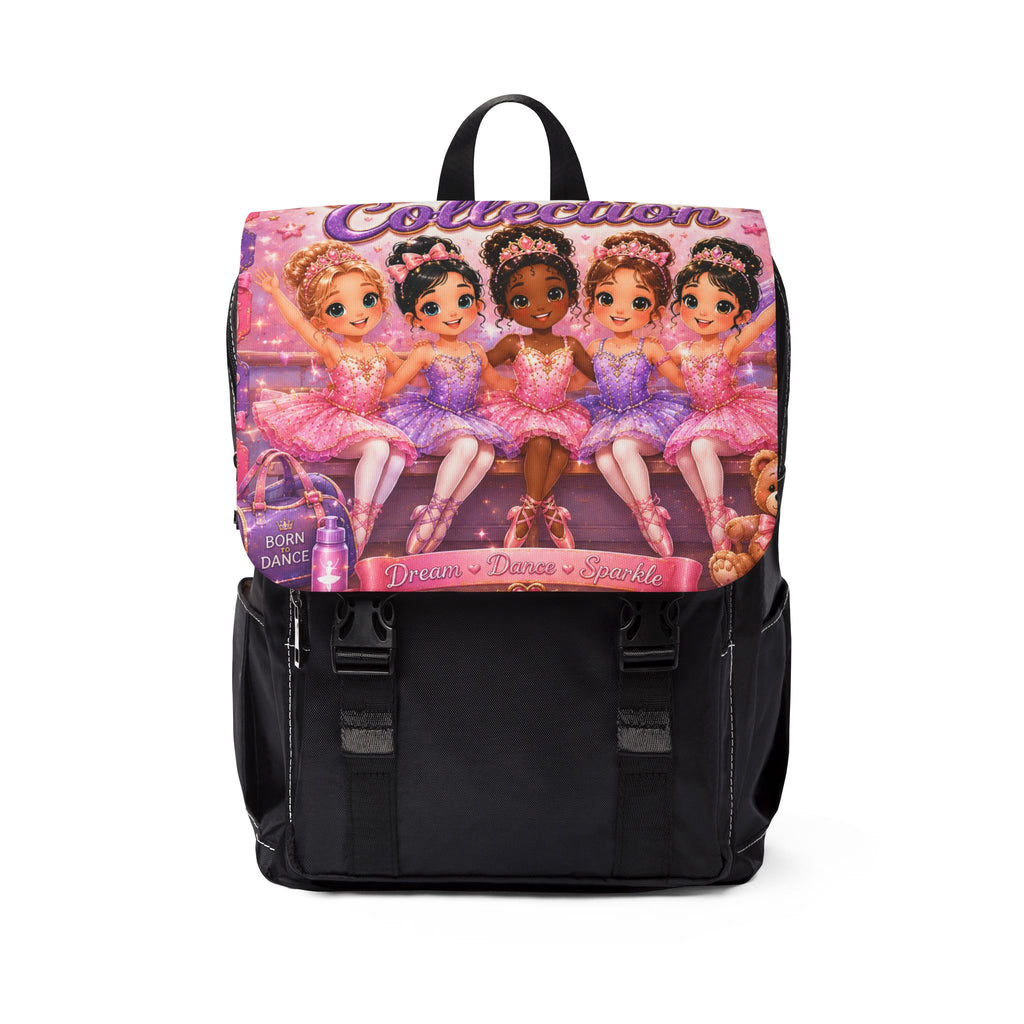 Ballet Ballerina Kids Backpack — Cute Pink Dance Squad School Bag