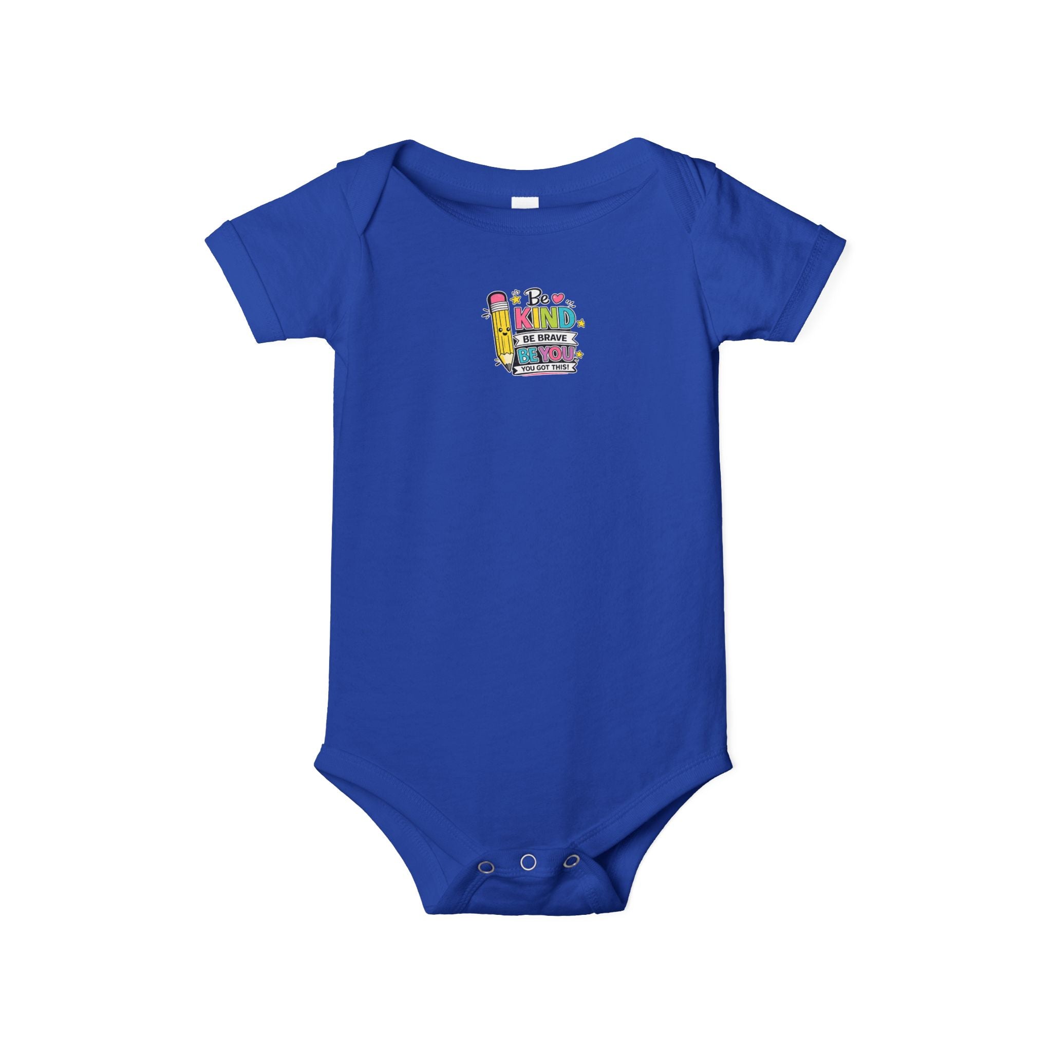 Infant Onesie - Colorful Stacked Books "Read to Me" Baby Bodysuit