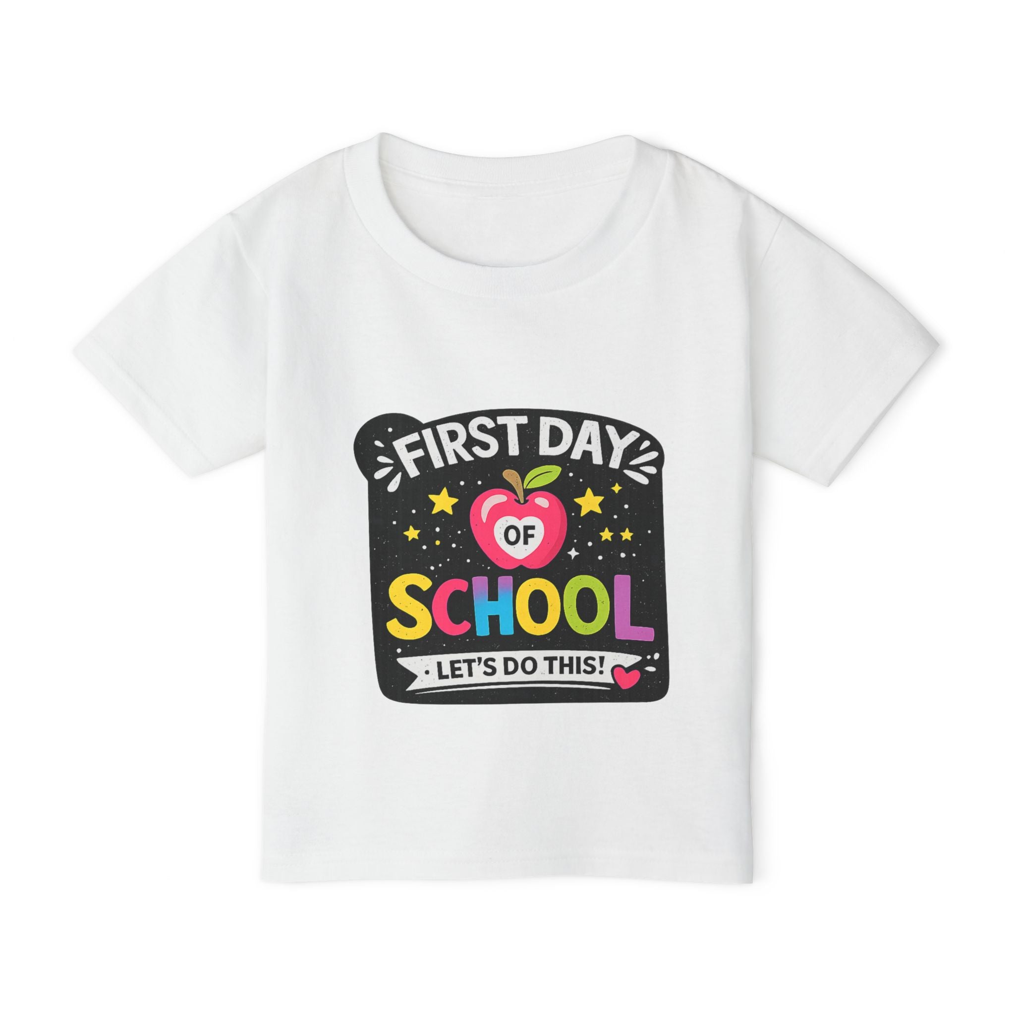 First Day of School Toddler T-Shirt — "Let's Do This!" Back-to-School Tee