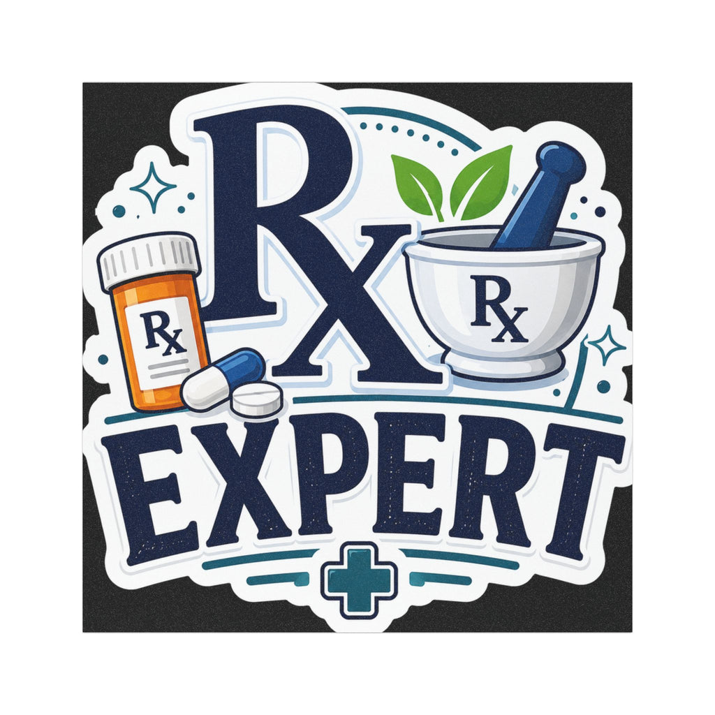 RX Expert Car Magnet – Pharmacist / Pharmacy Technician Sticker