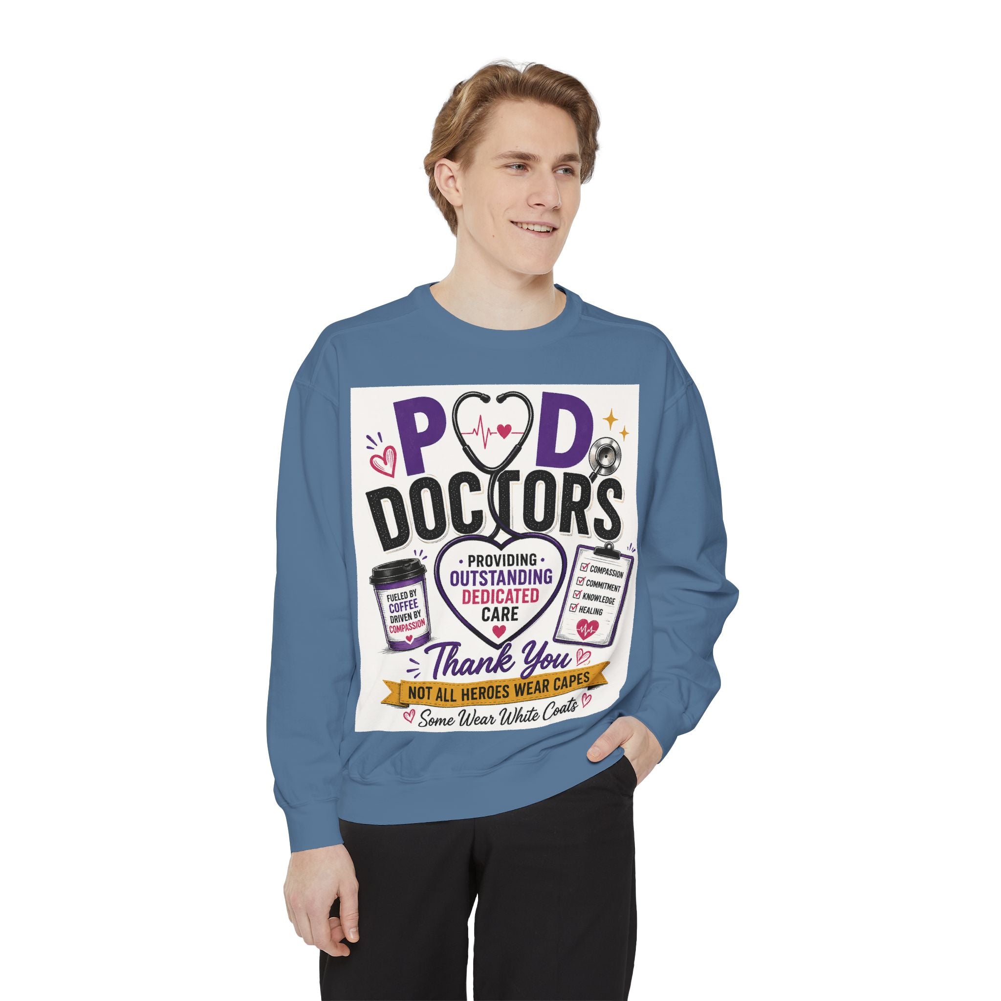 Podiatry Doctors "Thank You" Sweatshirt — Appreciation Crewneck