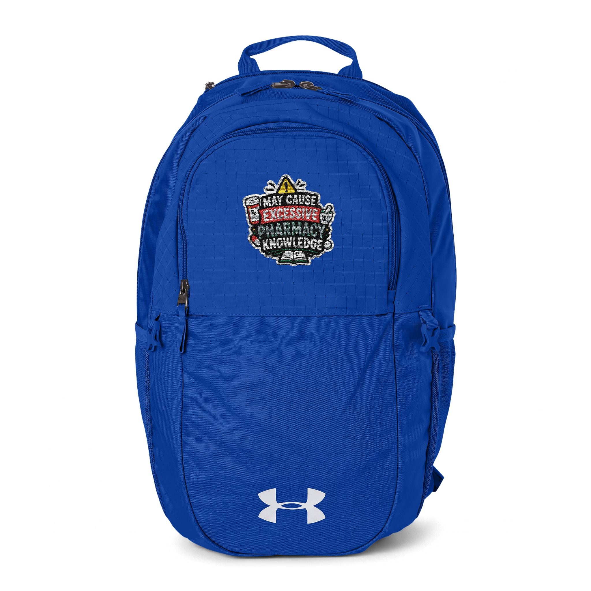Embroidered Sports Backpack — 'My Grandma Is My Superhero' Patch