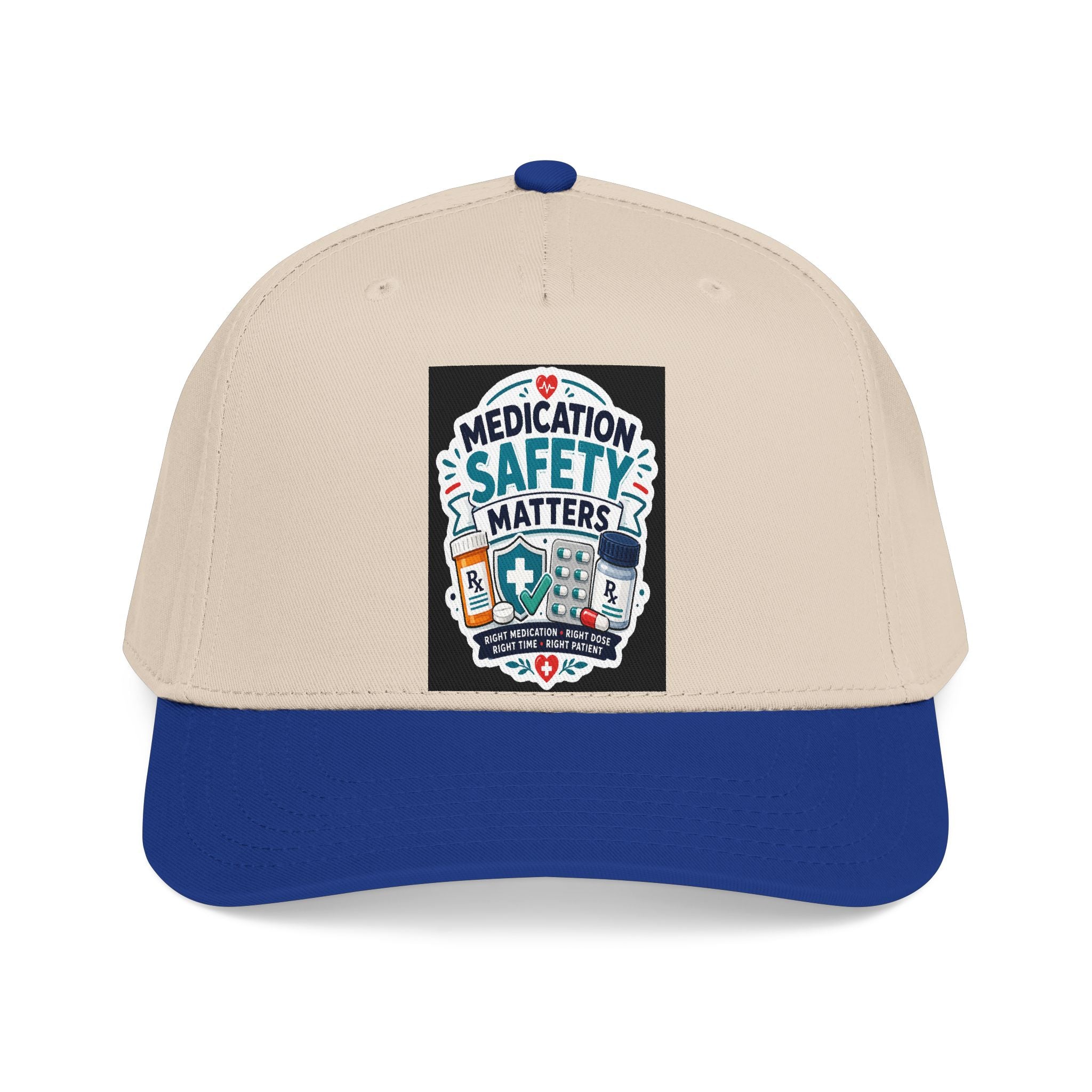 Medication Safety Matters Baseball Cap - Pharmacy & Nurse Awareness Hat