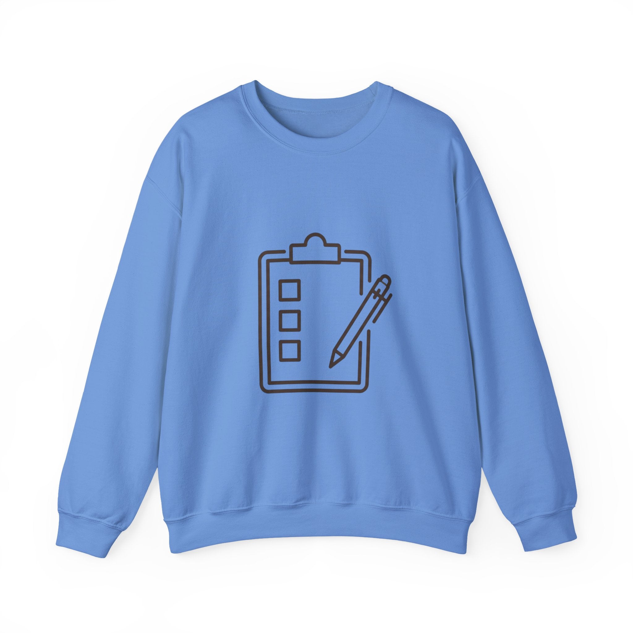Checklist Crewneck Sweatshirt — Minimal Planner Icon Pullover