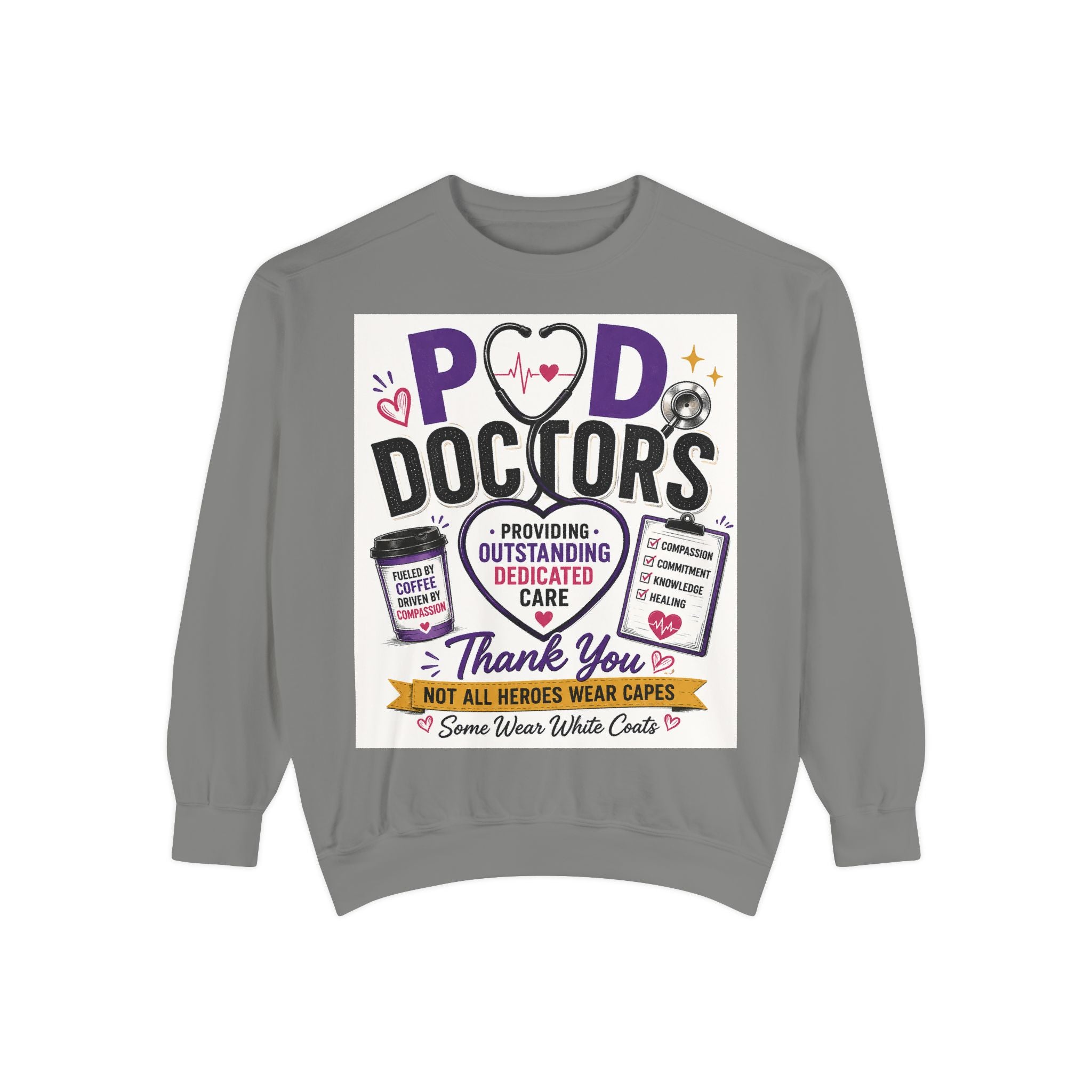 Podiatry Doctors "Thank You" Sweatshirt — Appreciation Crewneck