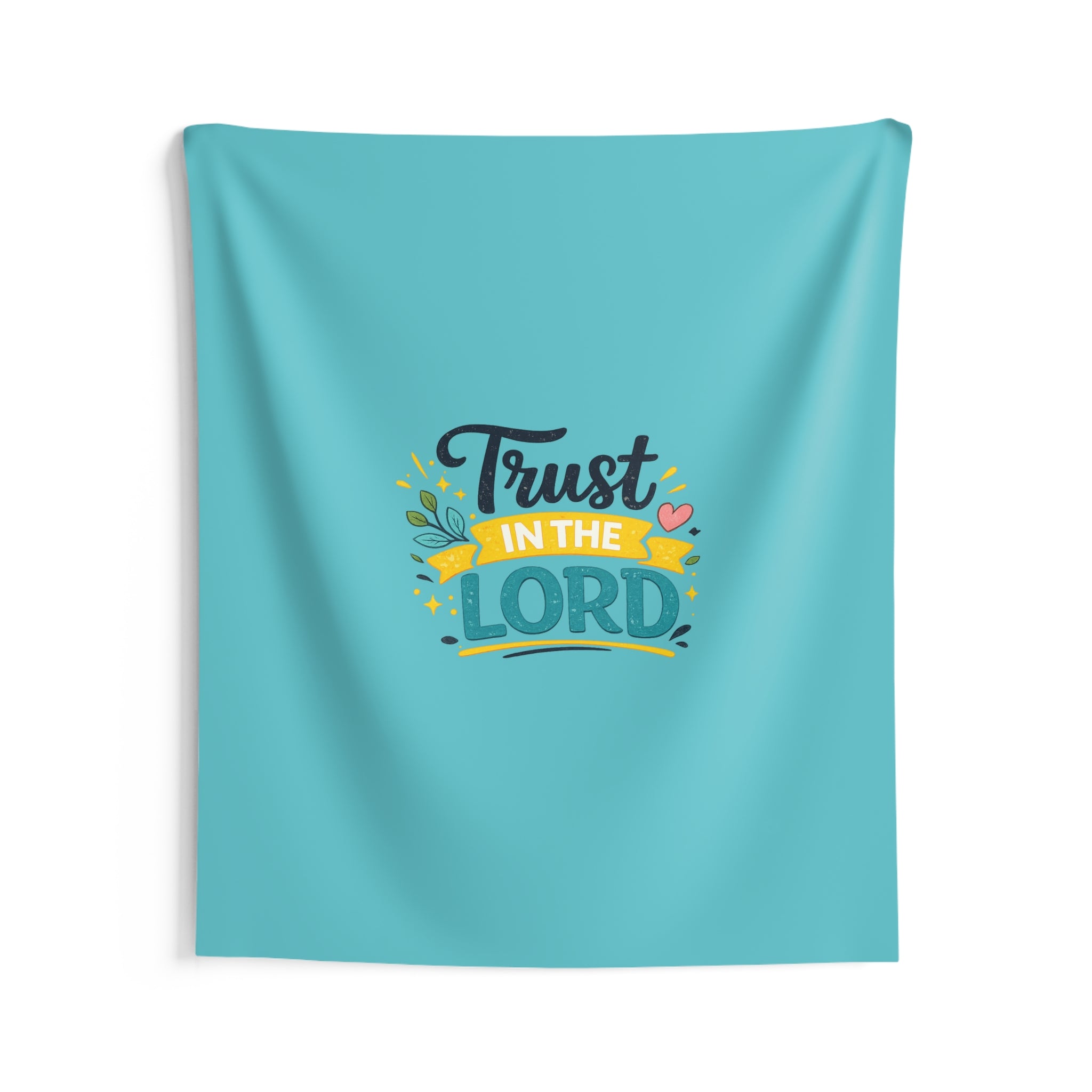 Trust in the Lord Wall Tapestry — Inspirational Christian Home Decor