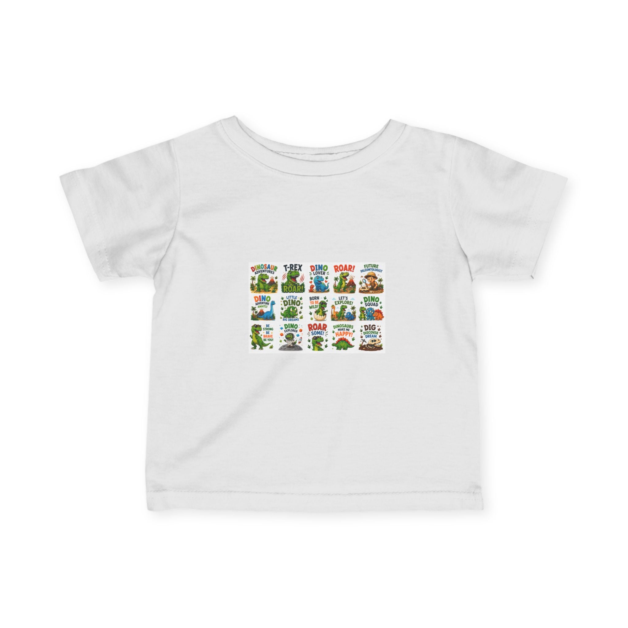 Infant Dinosaur  Fine Jersey Tee