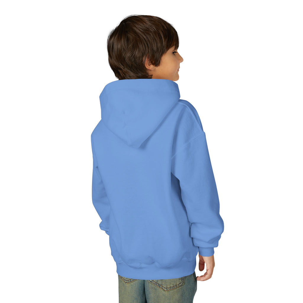 Youth Hoodie — “100 Days of School” Colorful Smiley Daisy Celebration