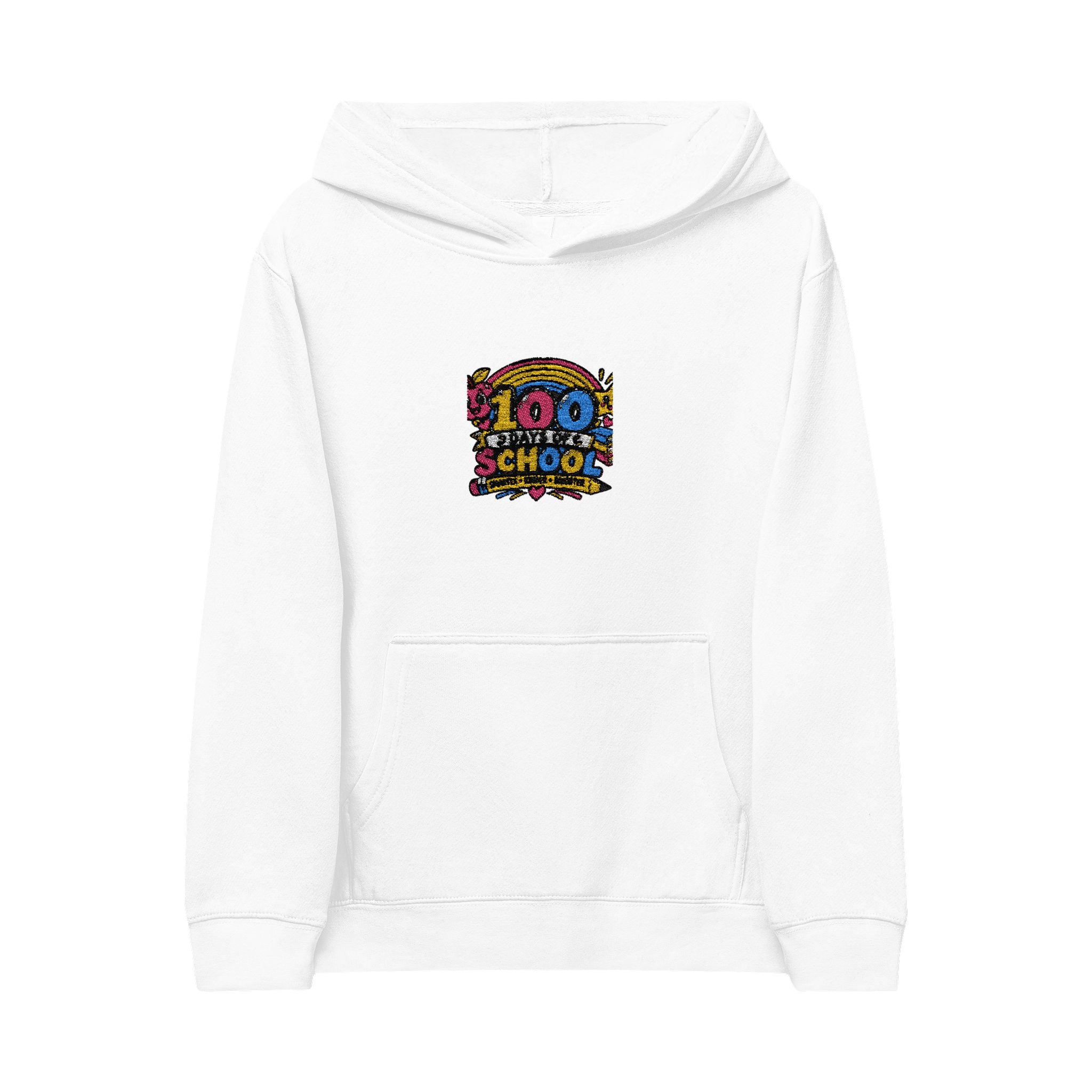 Kids Fleece Hoodie (Embroidery)