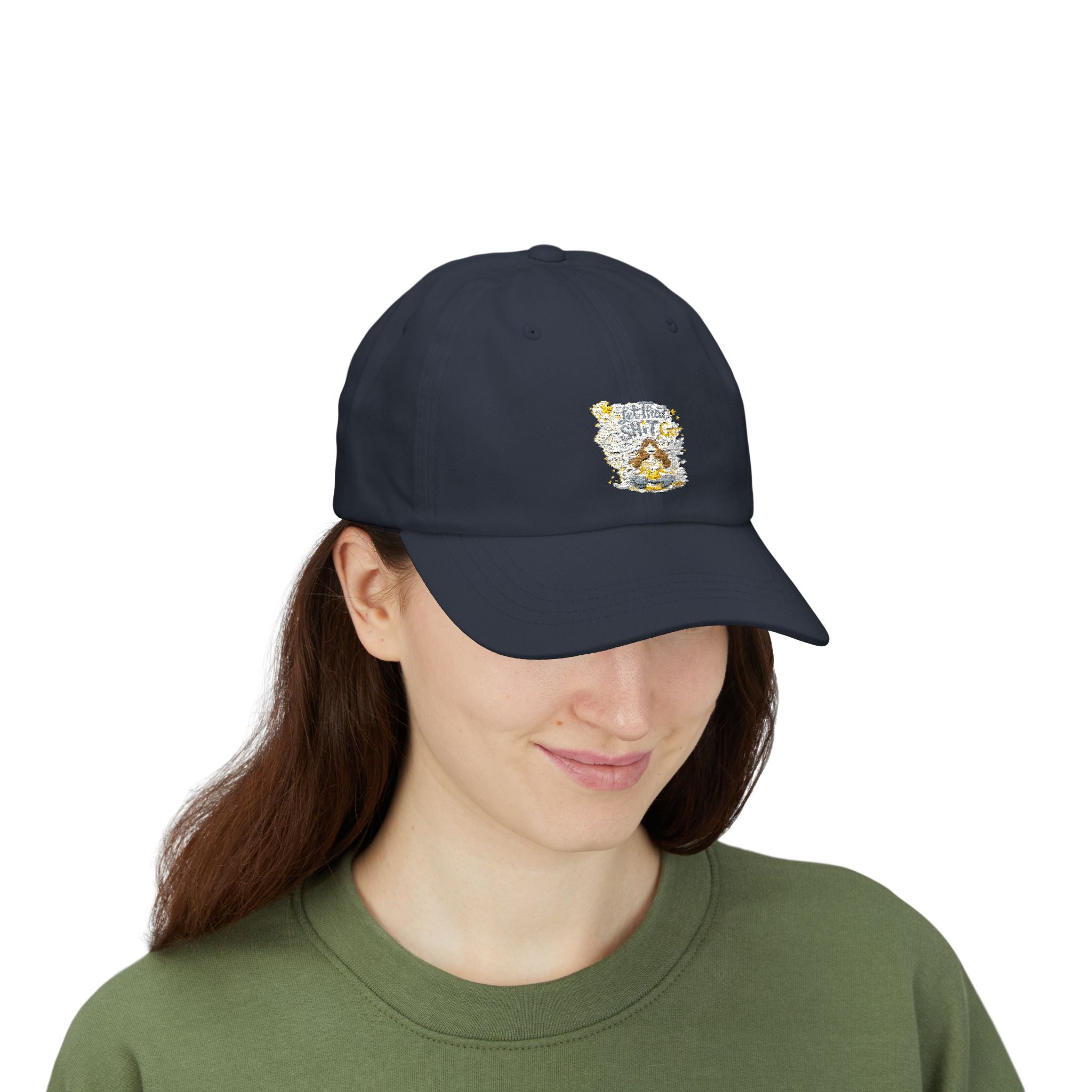 Dad Cap — "Best Mom & Dad" Cute Family Cartoon Baseball Hat