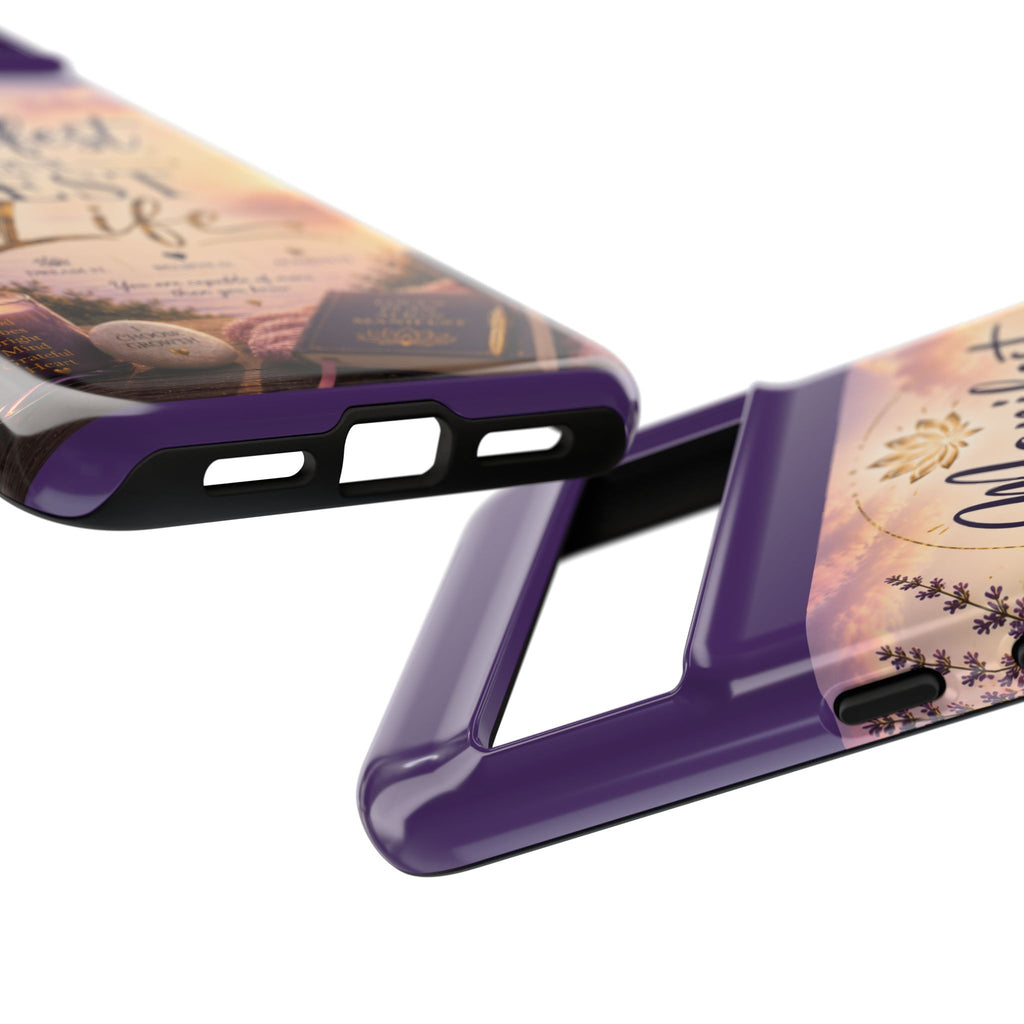 Manifest Your Best Life Phone Case — Inspirational Spiritual Protective Cover