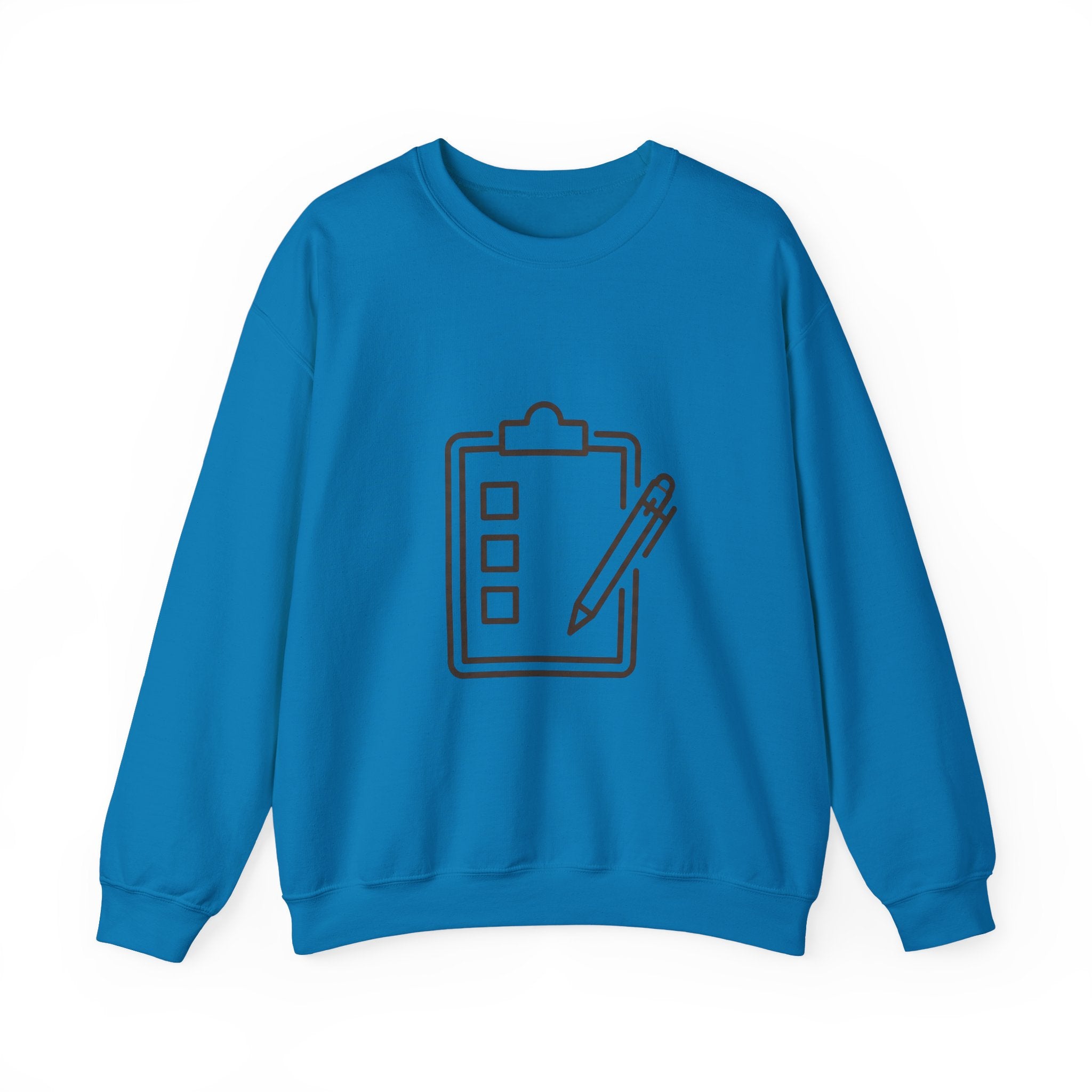 Checklist Crewneck Sweatshirt — Minimal Planner Icon Pullover