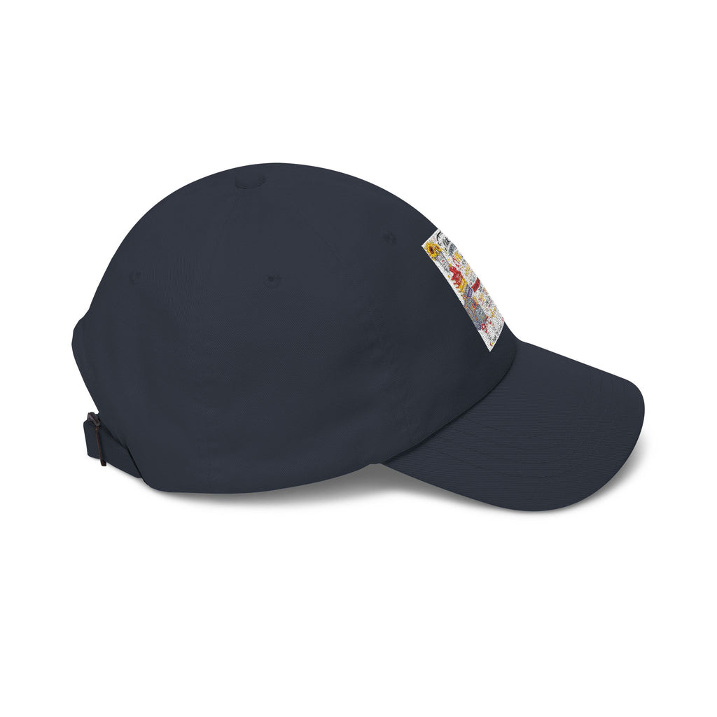 Dad Cap — Teacher Appreciation Collage Hat (Thank You, Best Teacher)