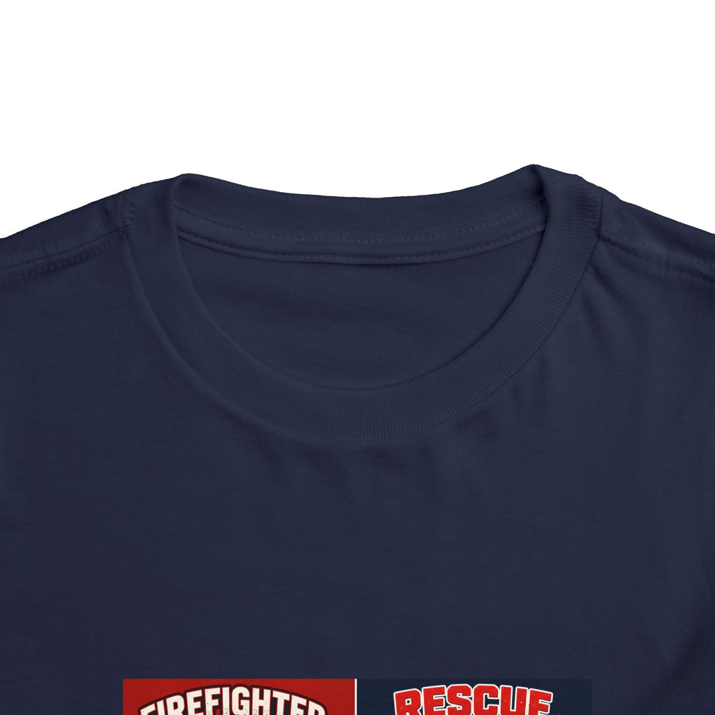 Toddler Firefighter Tee – "Future Firefighter" Rescue Team Brave Hero Kids Shirt