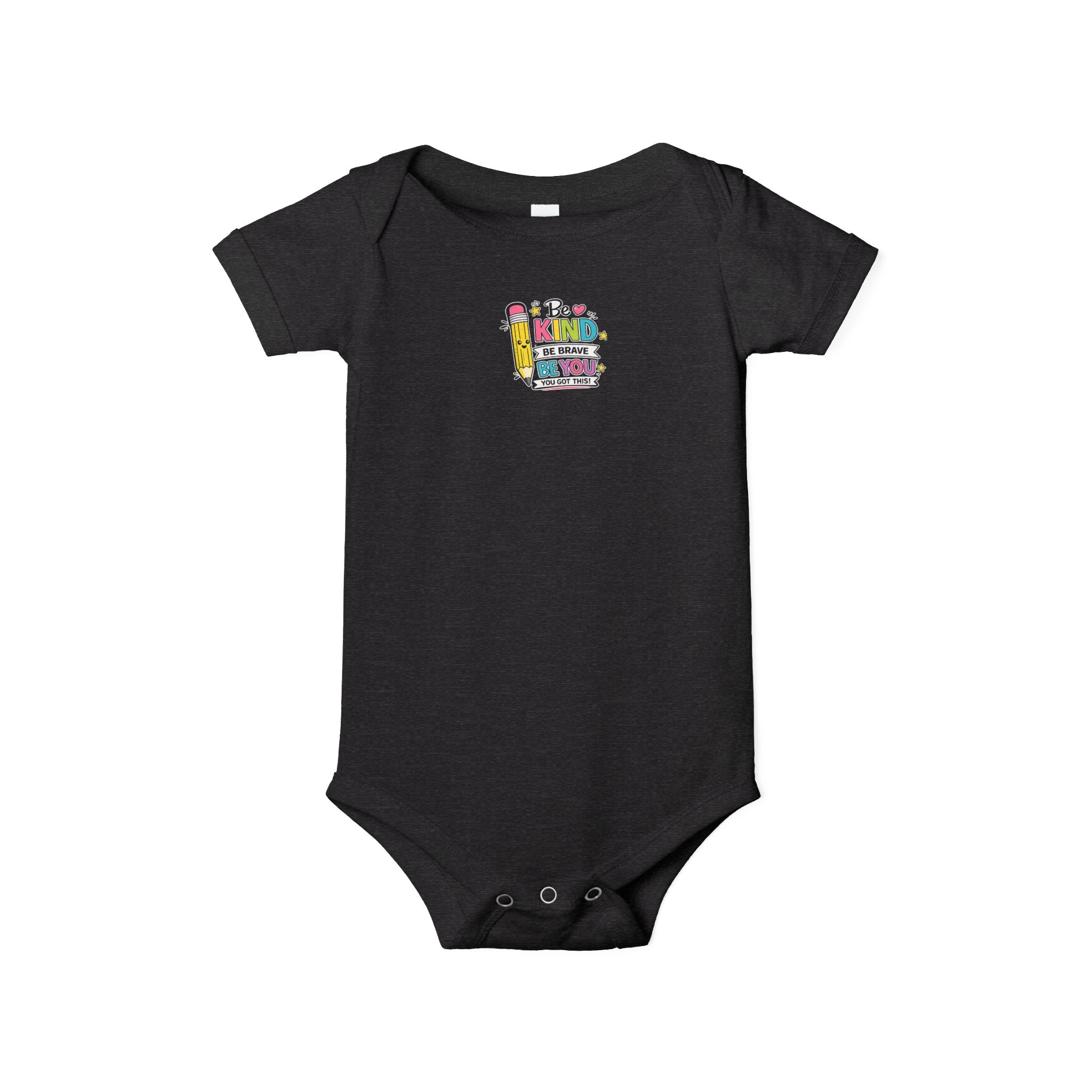 Infant Onesie - Colorful Stacked Books "Read to Me" Baby Bodysuit