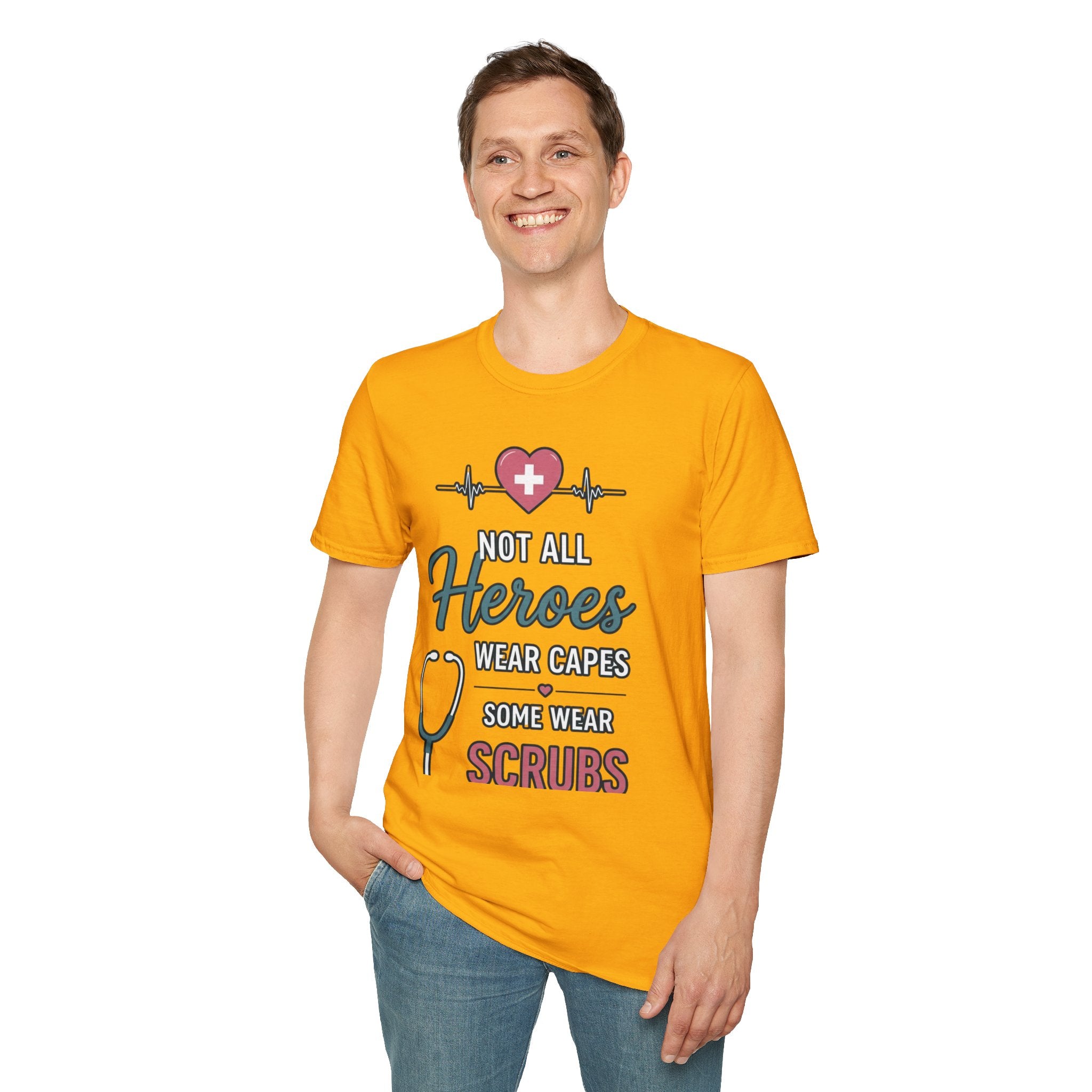 Nurse 'Not All Heroes Wear Capes' T-Shirt