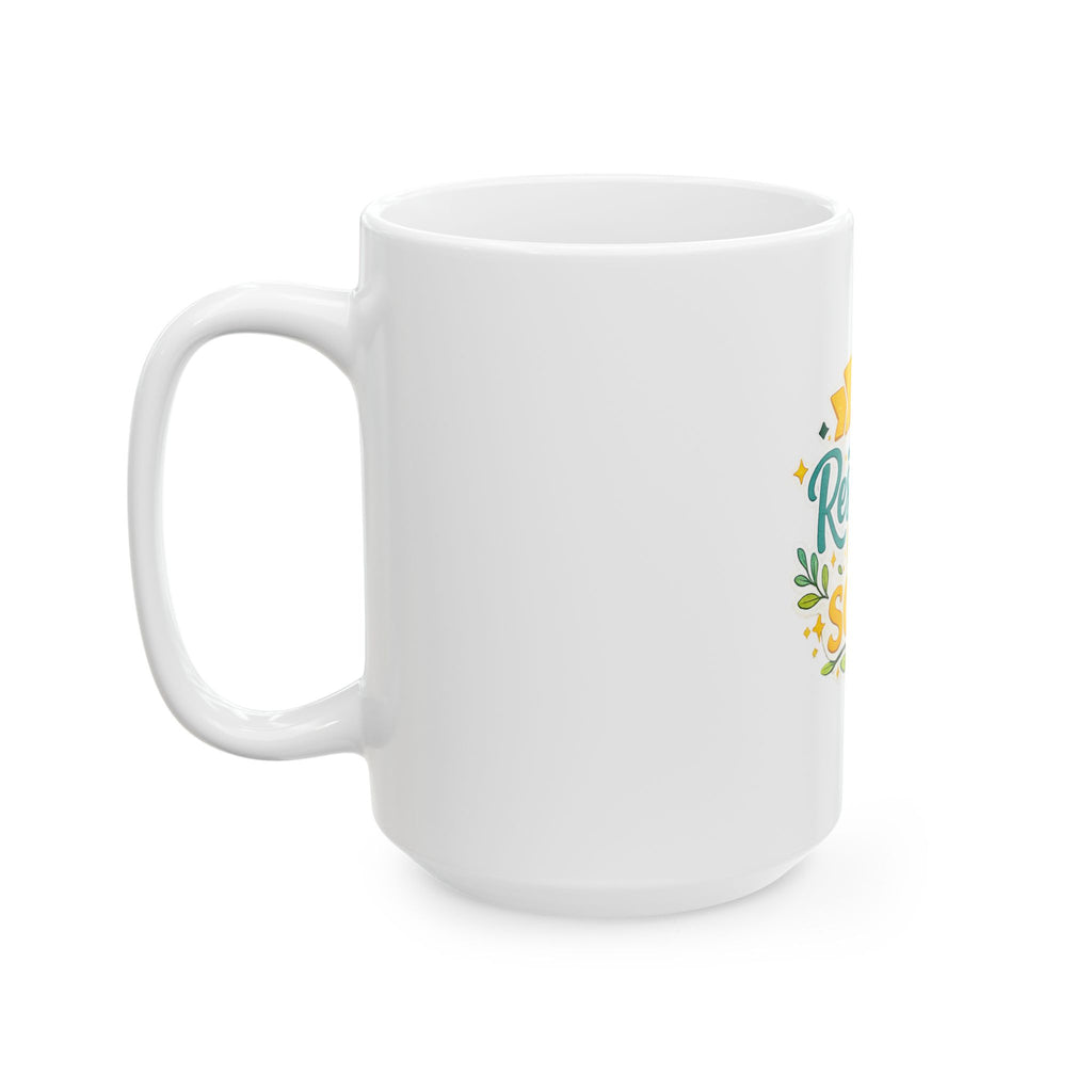 He Restores My Soul Ceramic Mug — Faith-Inspired Christian Coffee Cup (11oz & 15oz)