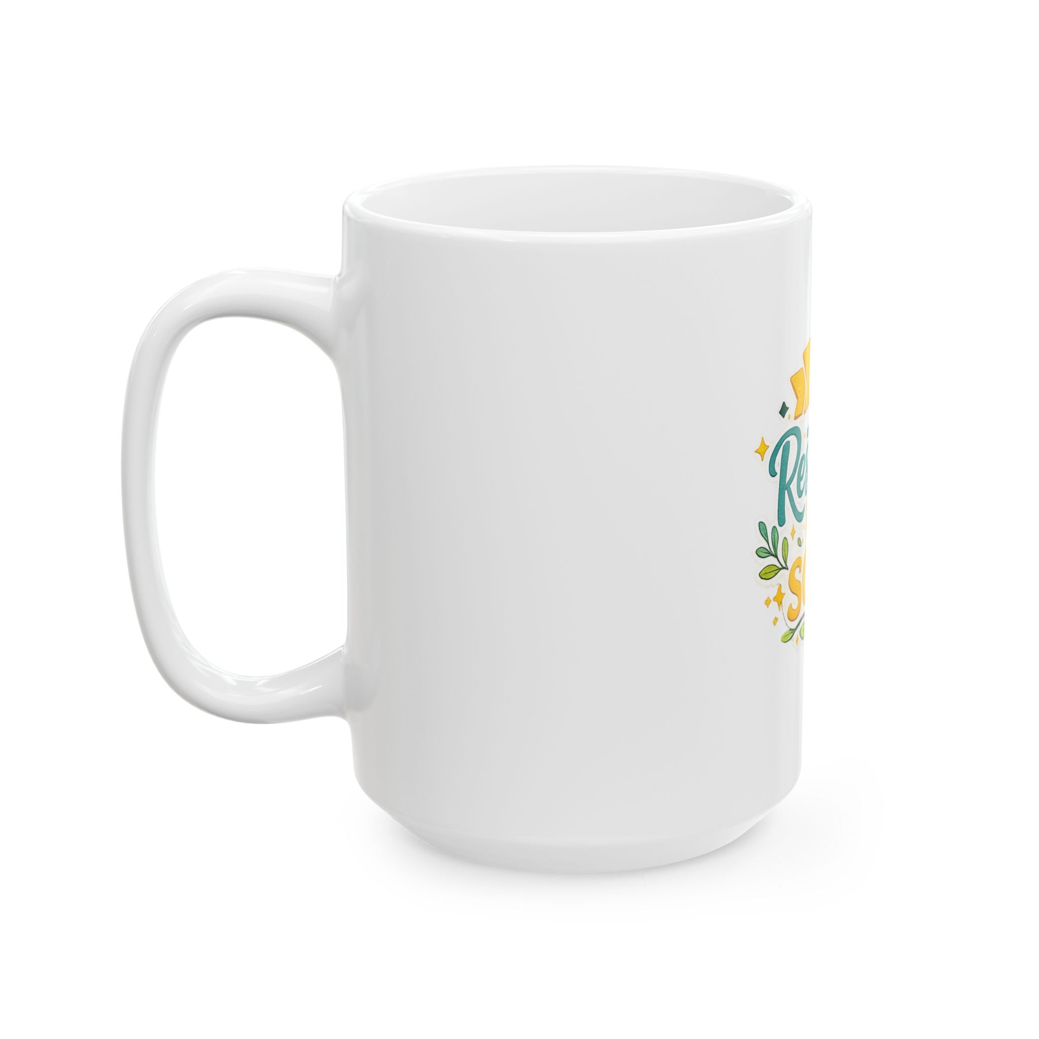 He Restores My Soul Ceramic Mug — Faith-Inspired Christian Coffee Cup (11oz & 15oz)