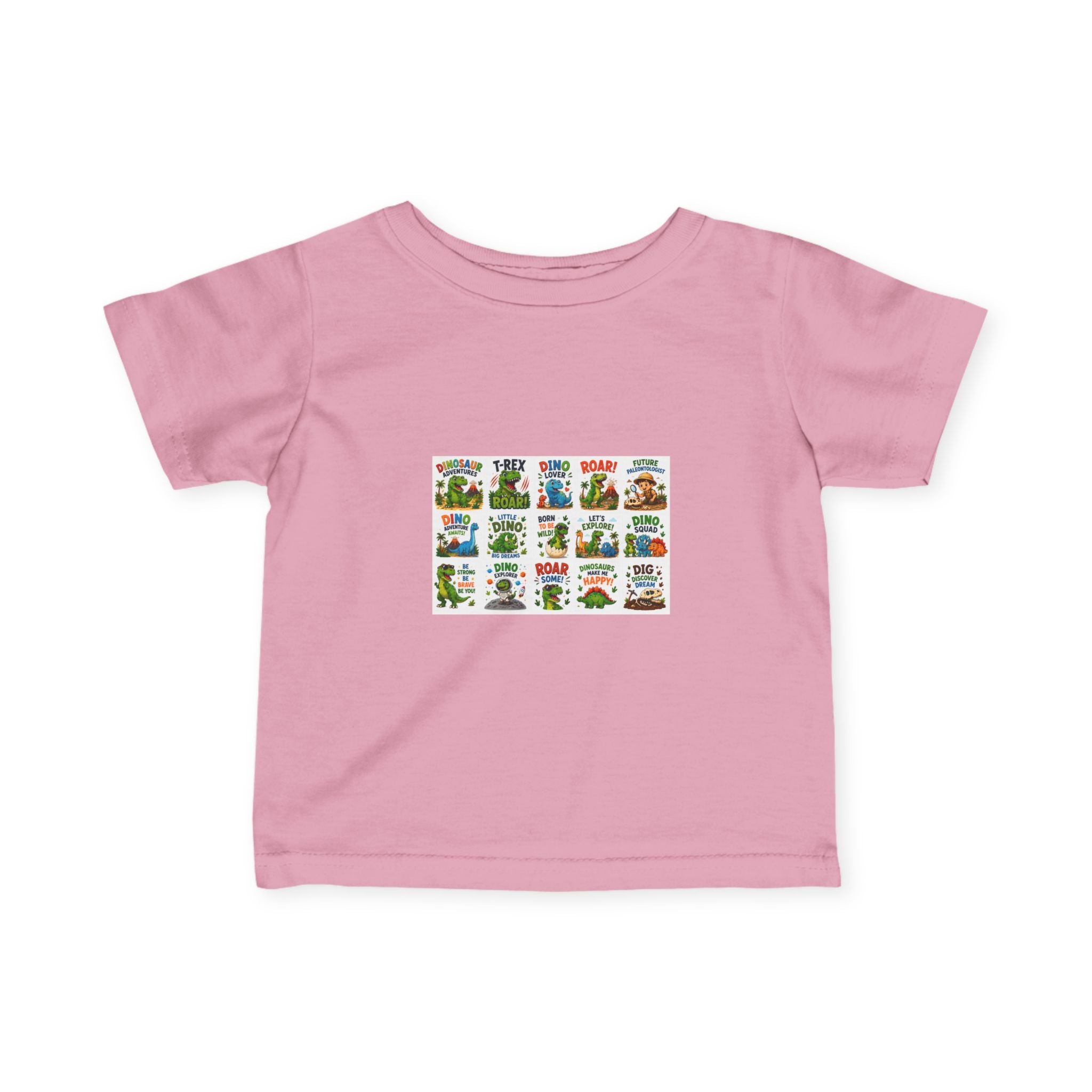 Infant Tee — Colorful Alphabet Animal Blocks Baby T-Shirt