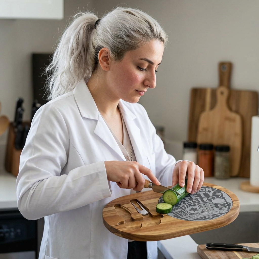 Medication Safety Matters Engraved Serving Board | Perfect Gift for Pharmacists