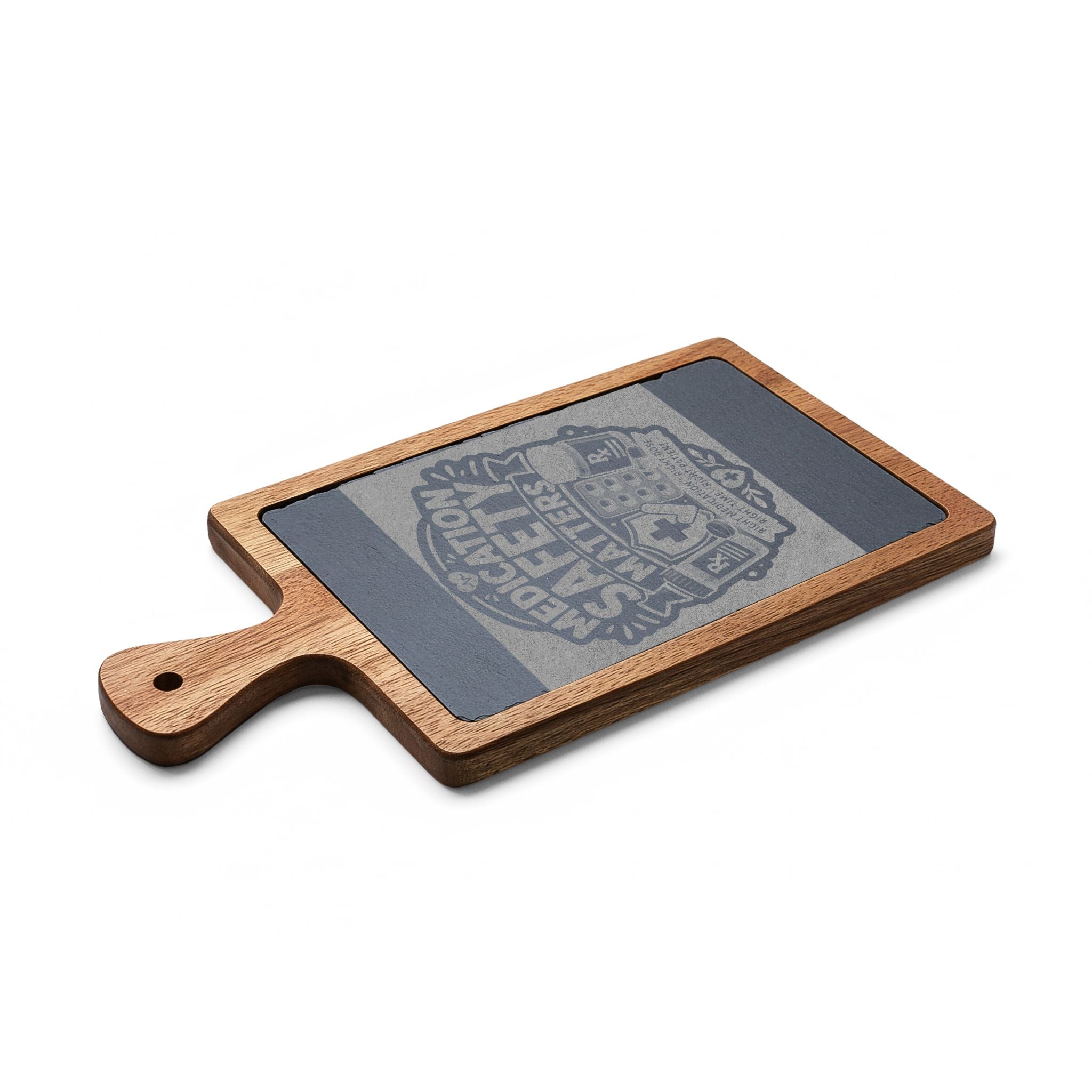 Medication Safety Matters Engraved Serving Board | Perfect Gift for Pharmacists