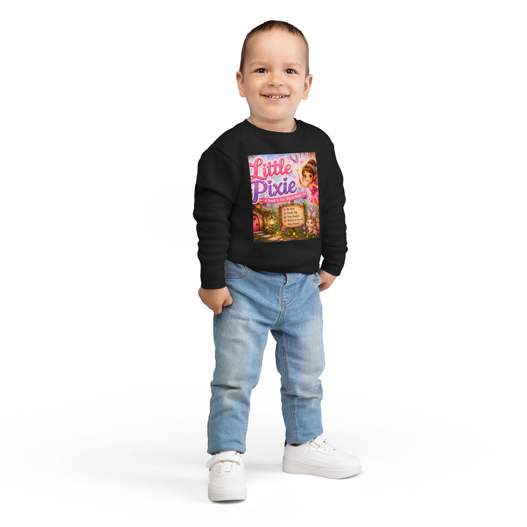 Little Pixie Toddler Sweatshirt - Cute Fairy Graphic Pullover for Kids