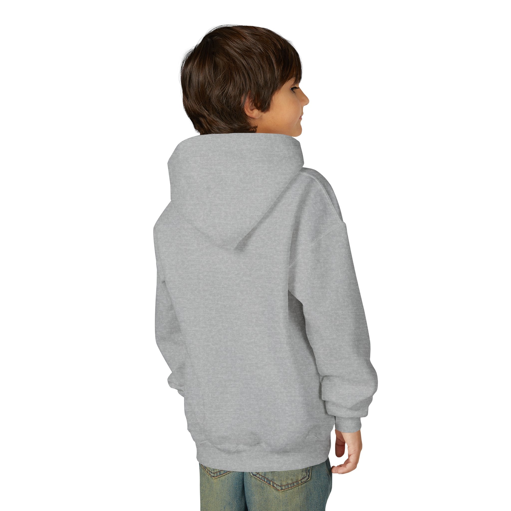 Youth Hoodie — “100 Days of School” Colorful Smiley Daisy Celebration