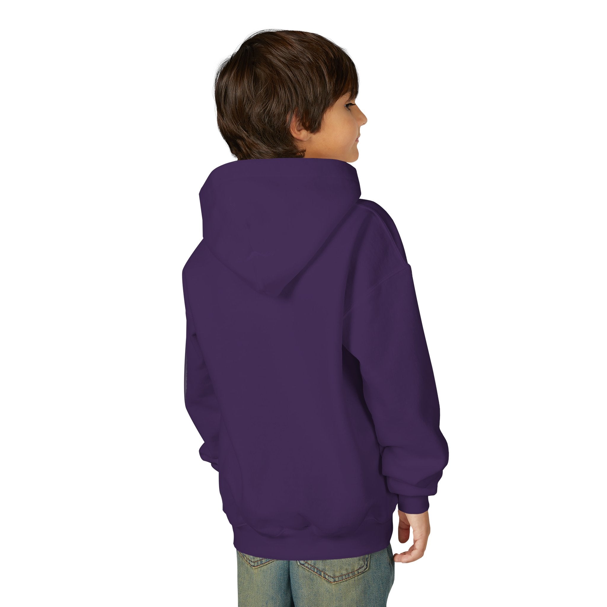 Youth Hoodie — “100 Days of School” Colorful Smiley Daisy Celebration