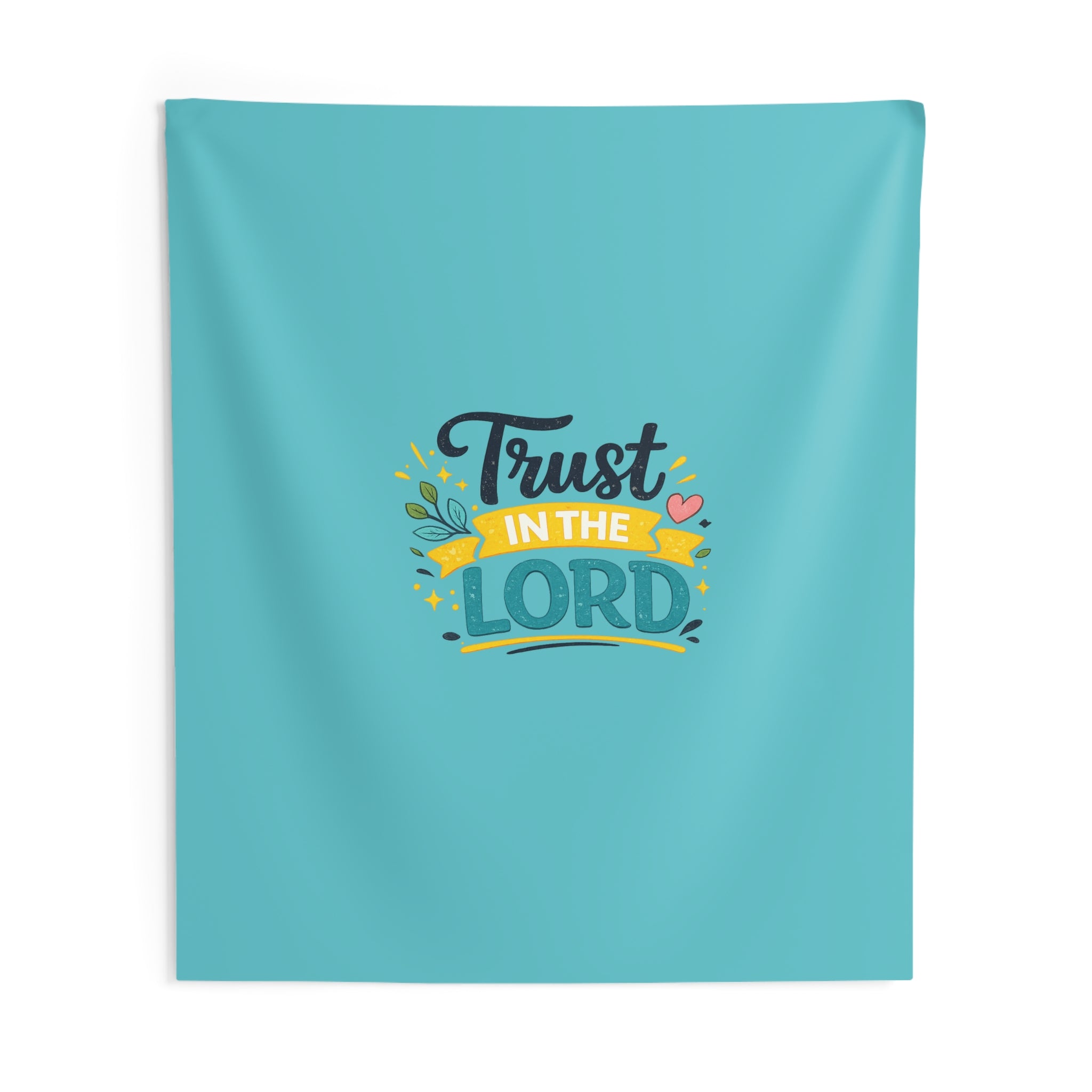 Trust in the Lord Wall Tapestry — Inspirational Christian Home Decor