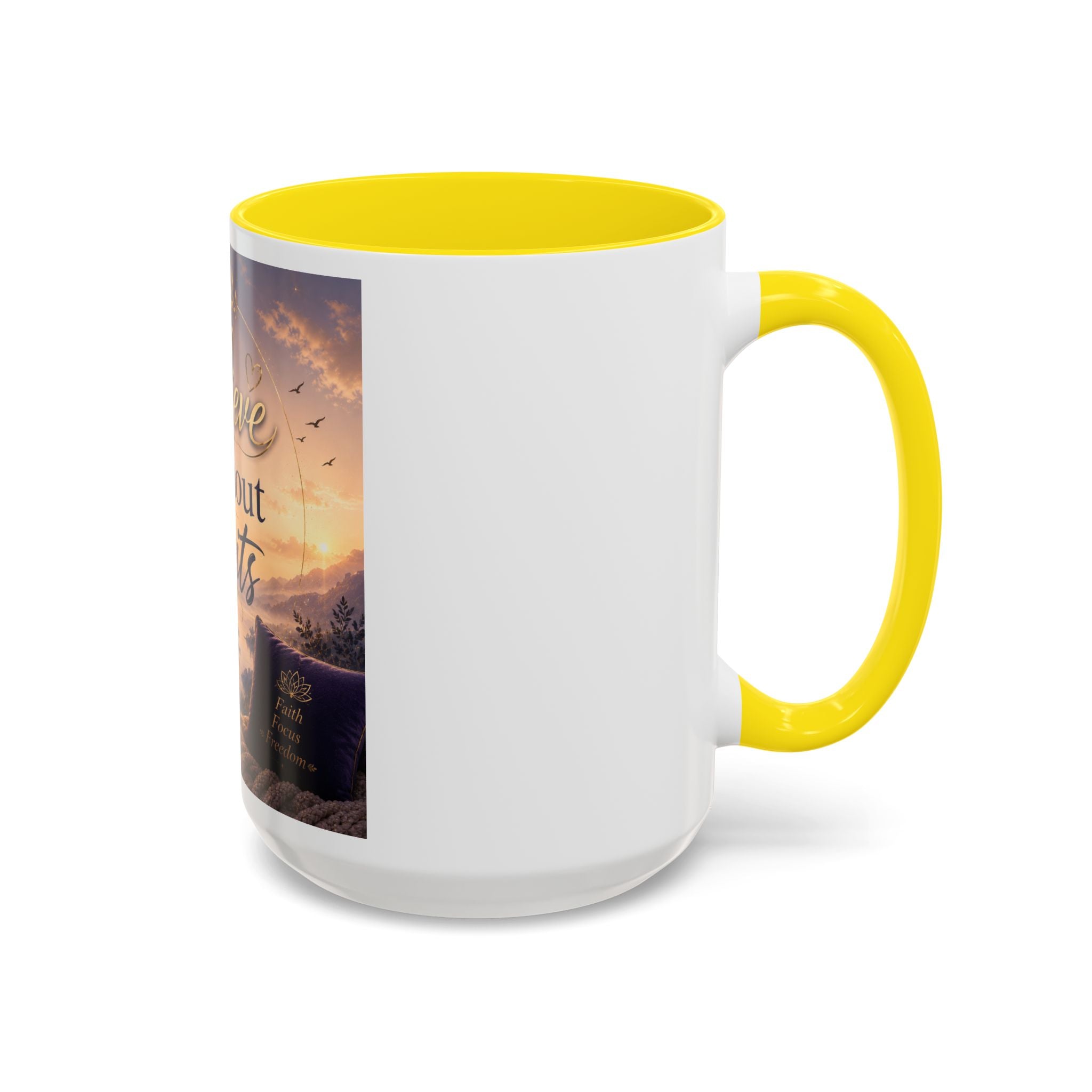 Believe Without Limits Inspirational Coffee Mug (11/15oz)