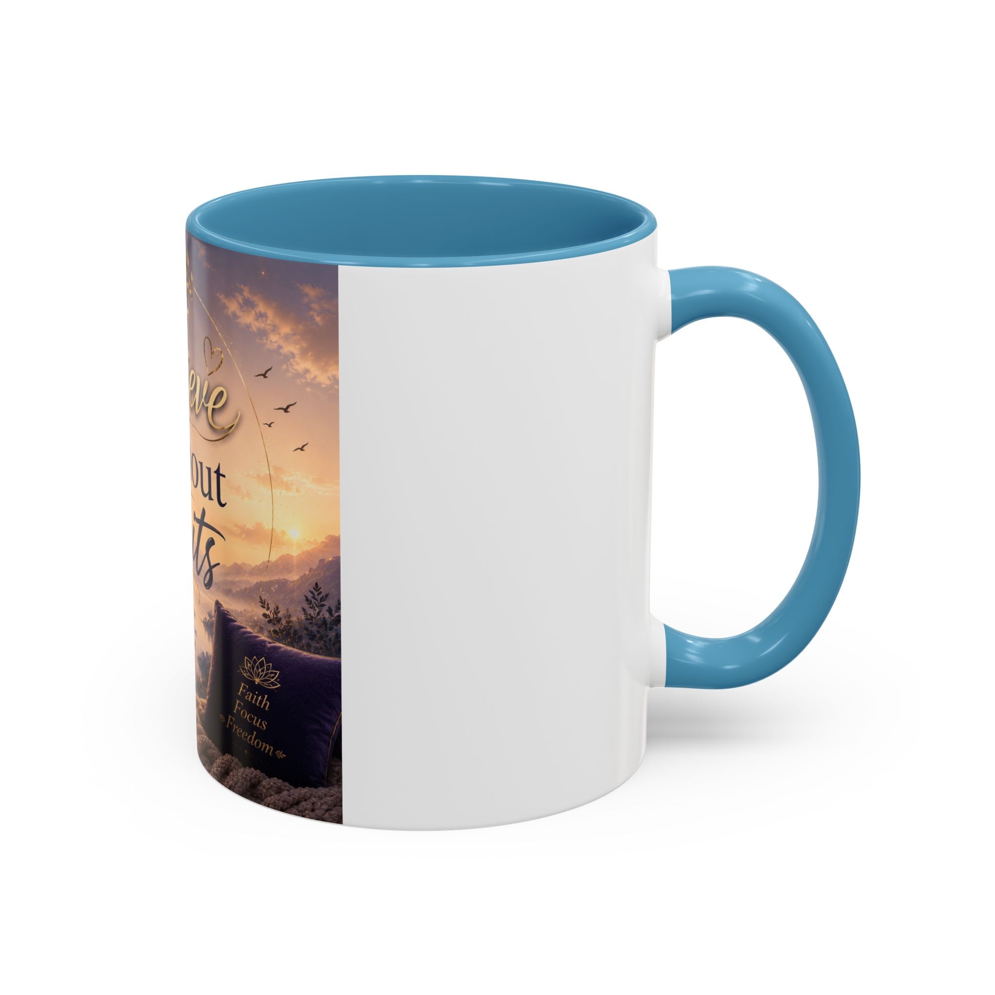 Believe Without Limits Inspirational Coffee Mug (11/15oz)